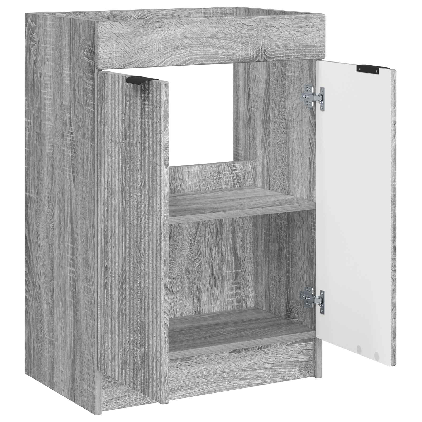 Ormarić ispod umivaonika Siva Sonoma 56 x 37,5 x 81 cm