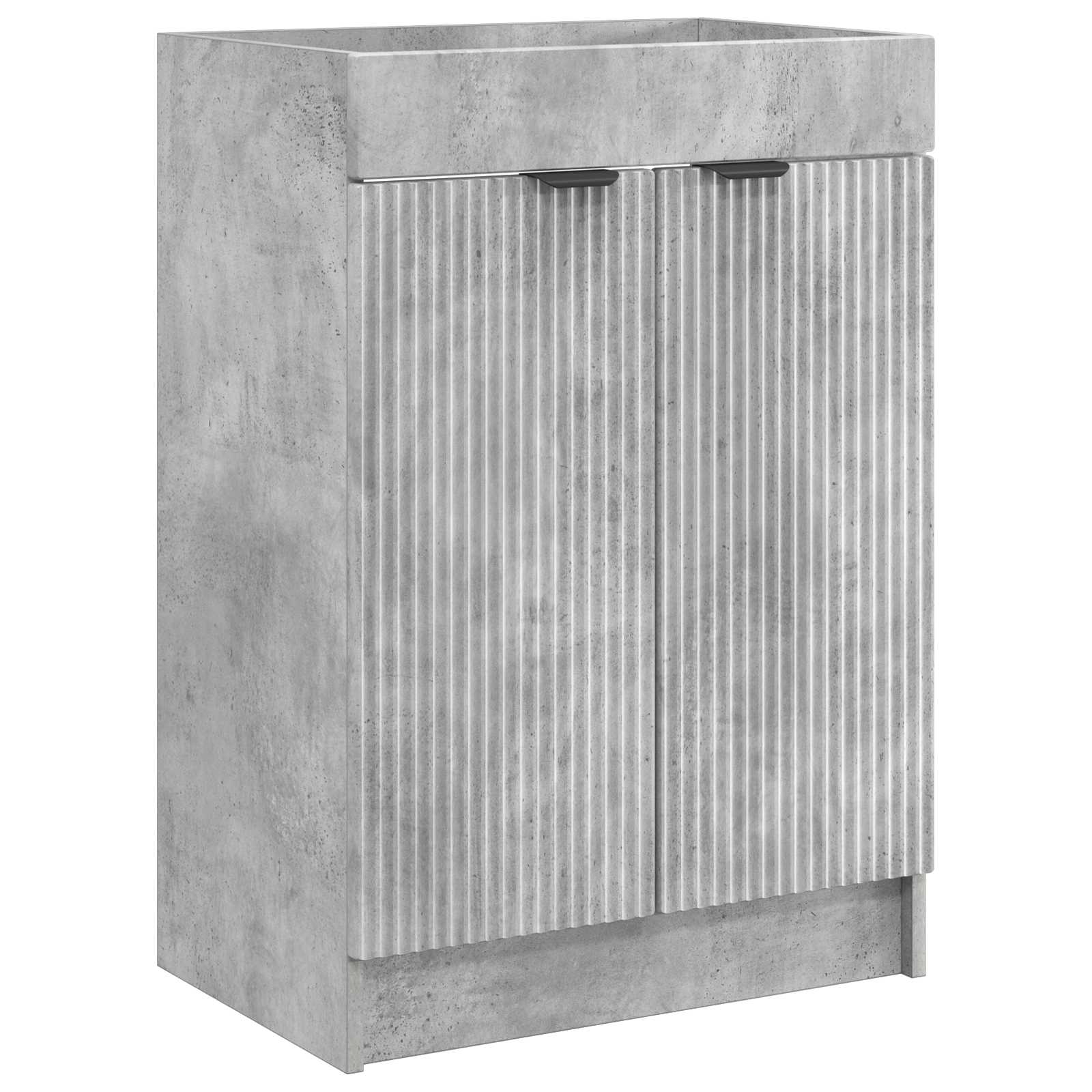 Ormarić ispod umivaonika Betonska siva 78,5 x 37,5 x 81 cm
