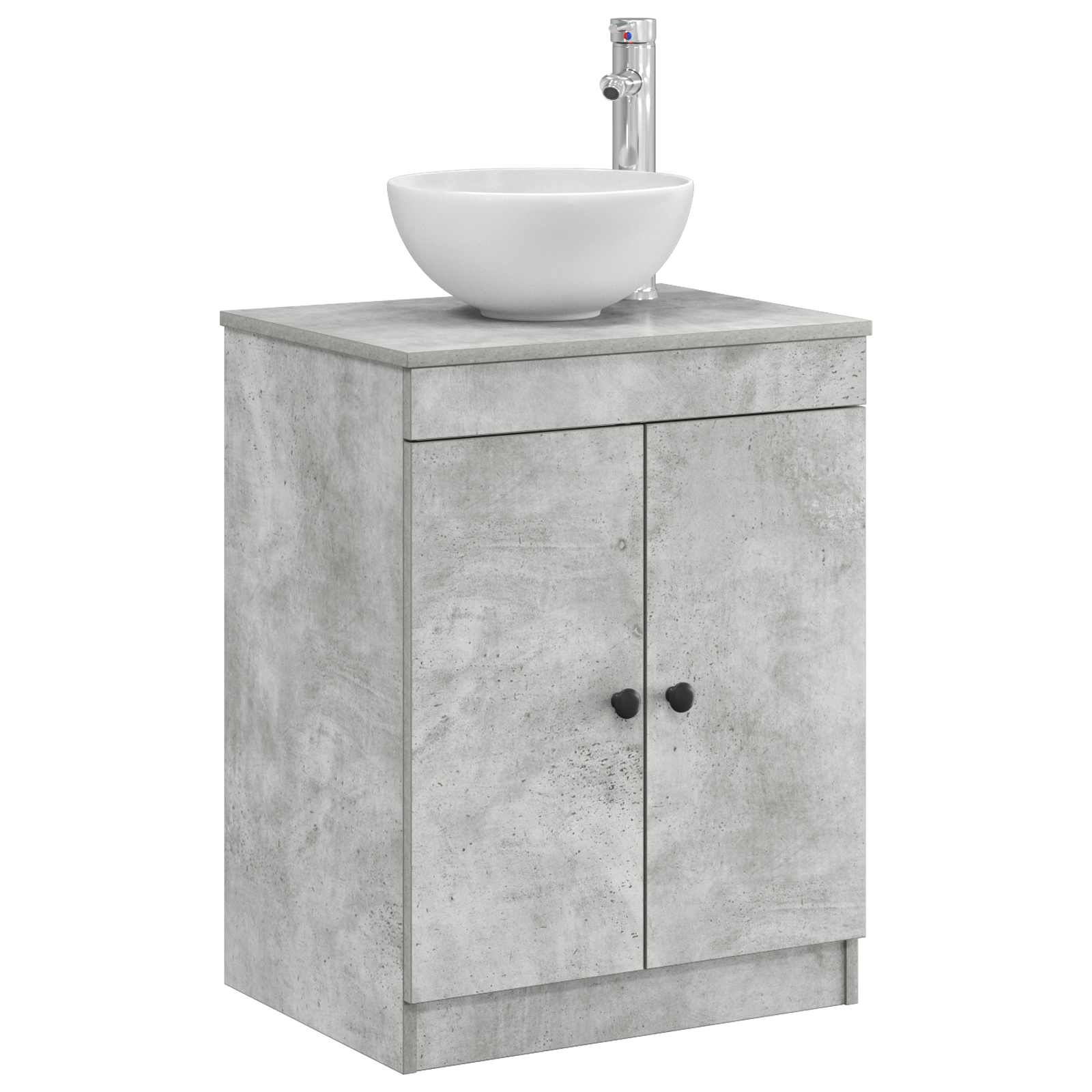 Kupaonski ormar Betonska siva 54 x 41 x 70 cm Konstruirano drvo