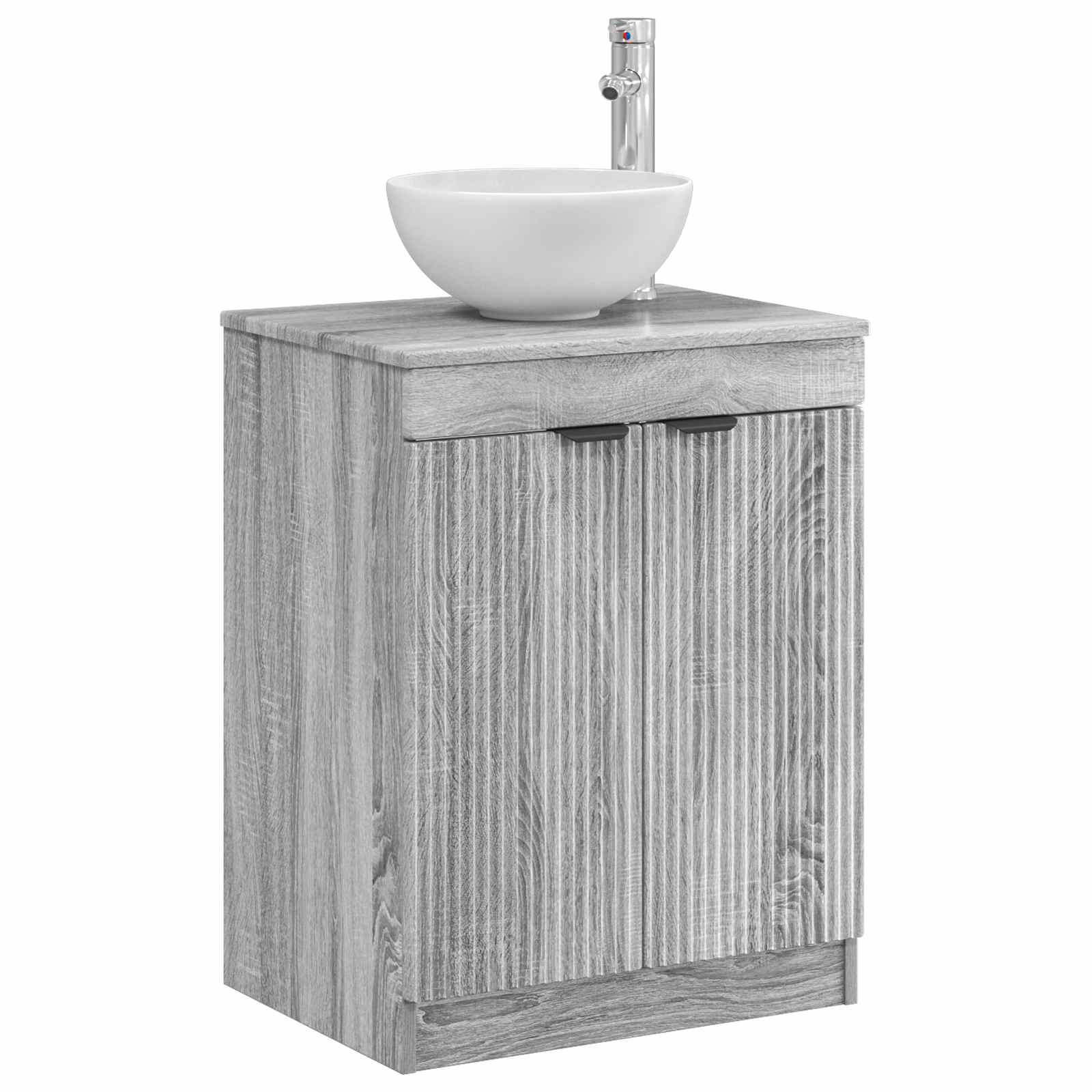 Kupaonski ormar Siva Sonoma 54 x 41 x 70 cm Konstruirano drvo