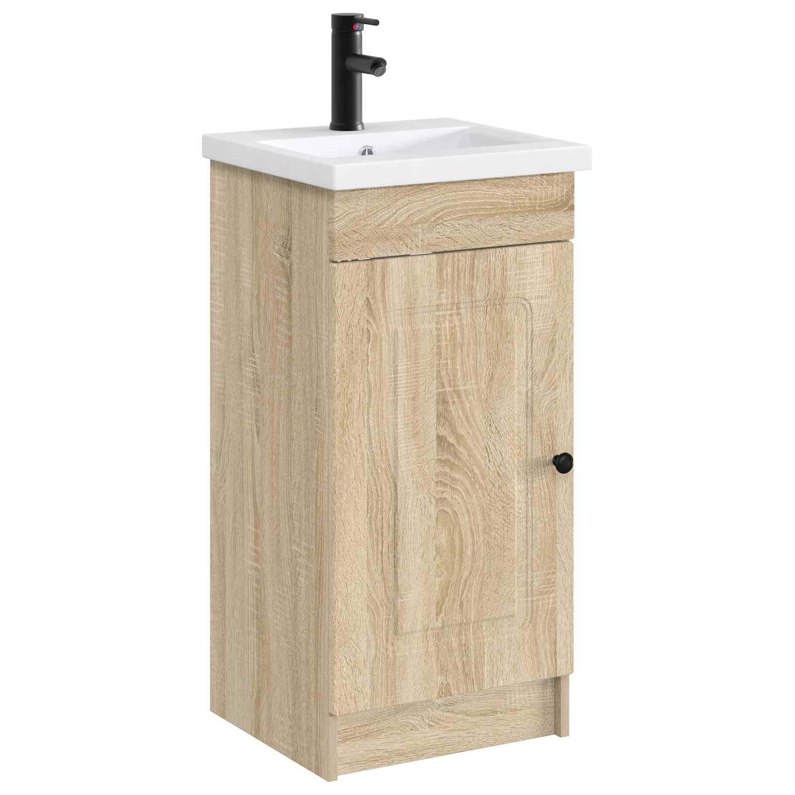 Umivaonik za kupaonicu Mat Crna 42 x 40 x 16,5 cm Metal