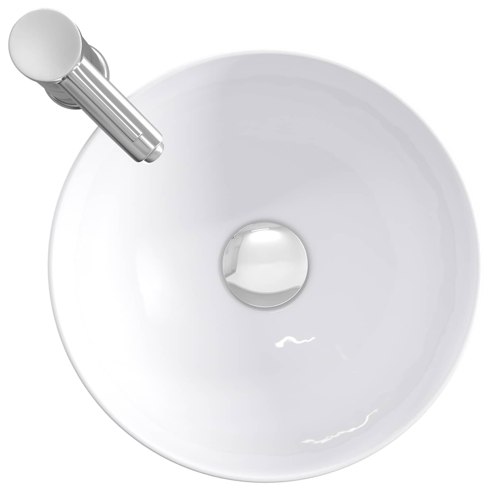 Umivaonik za kupaonicu Krom 32 x 32 x 13 cm Metal
