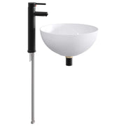 Umivaonik za kupaonicu Mat Crna 35,5 x 35,5 x 14,5 cm Metal