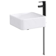 Umivaonik za kupaonicu Mat Crna 49 x 37 x 14 cm Metal