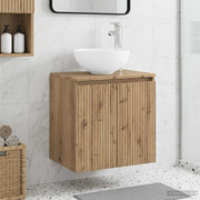 Umivaonik s policom Hrast artisan 49,5 x 35 x 63 cm