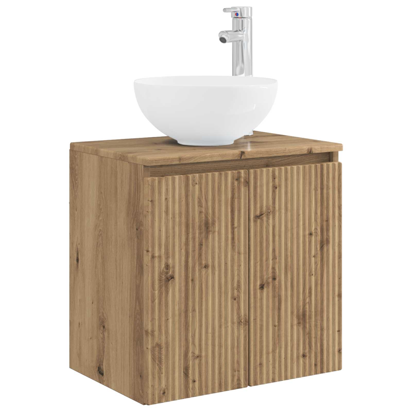 Umivaonik s policom Hrast artisan 49,5 x 35 x 63 cm