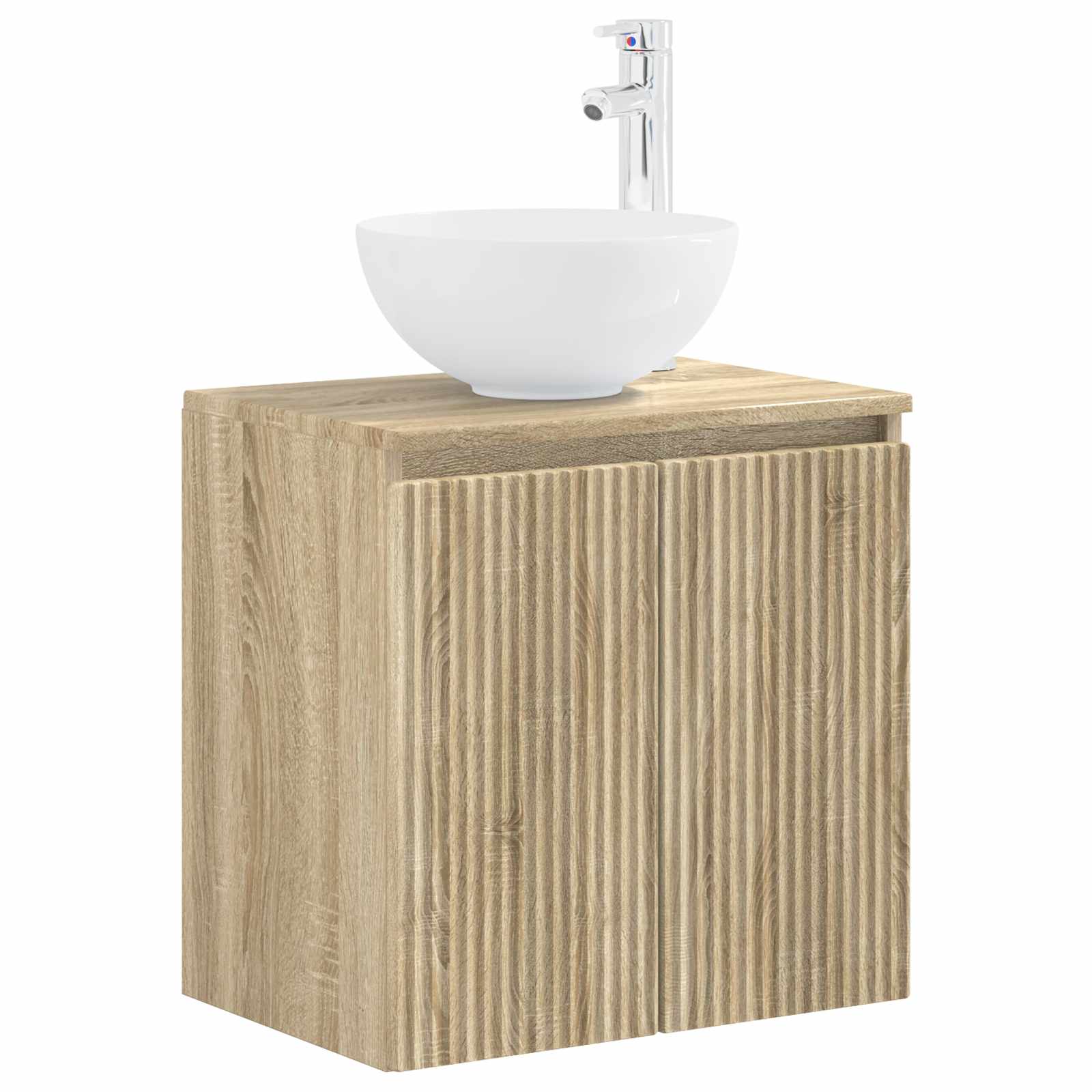 Umivaonik s policom Hrast sonoma 49,5 x 41 x 64,5 cm