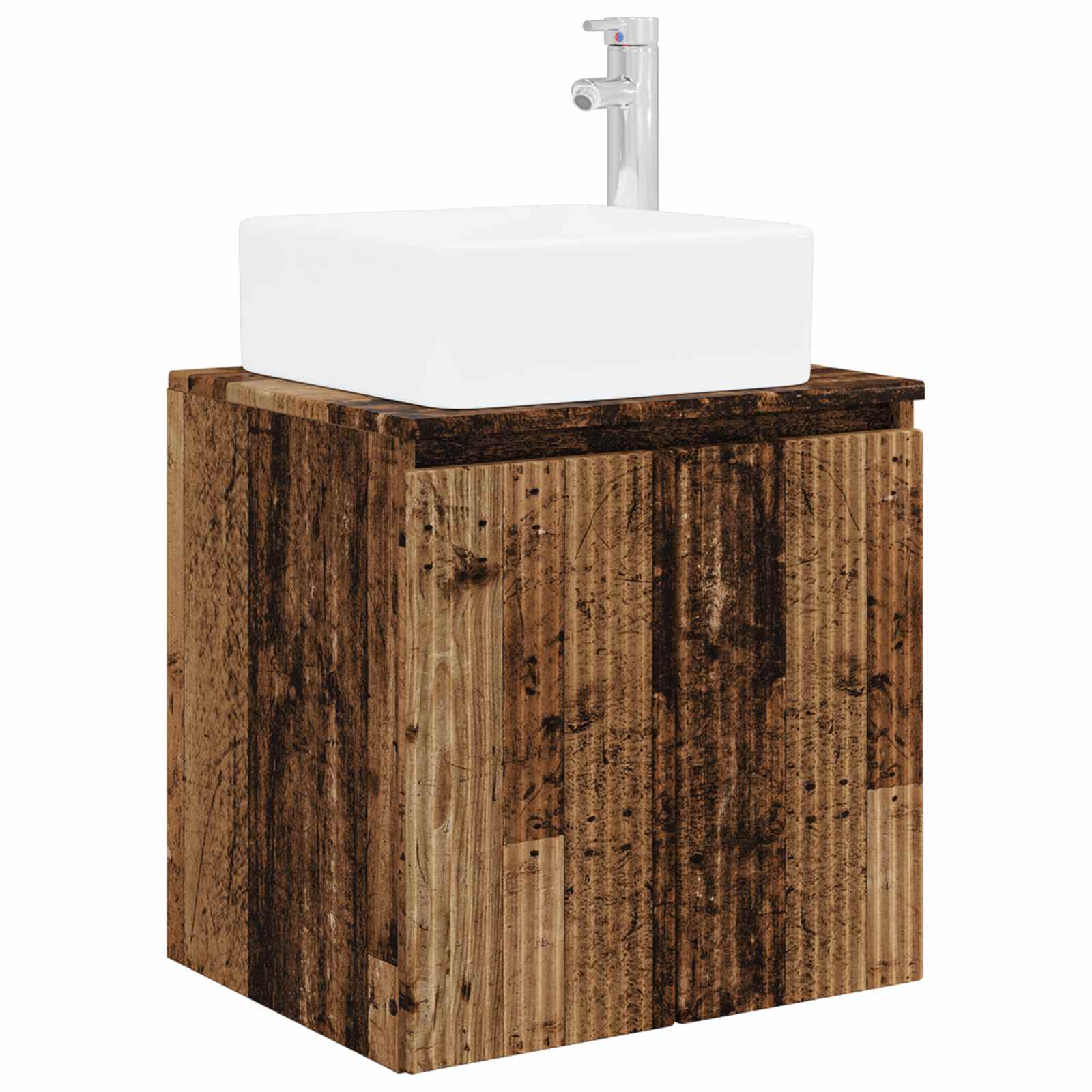 Umivaonik s policom Staro drvo 49,5 x 41 x 63 cm