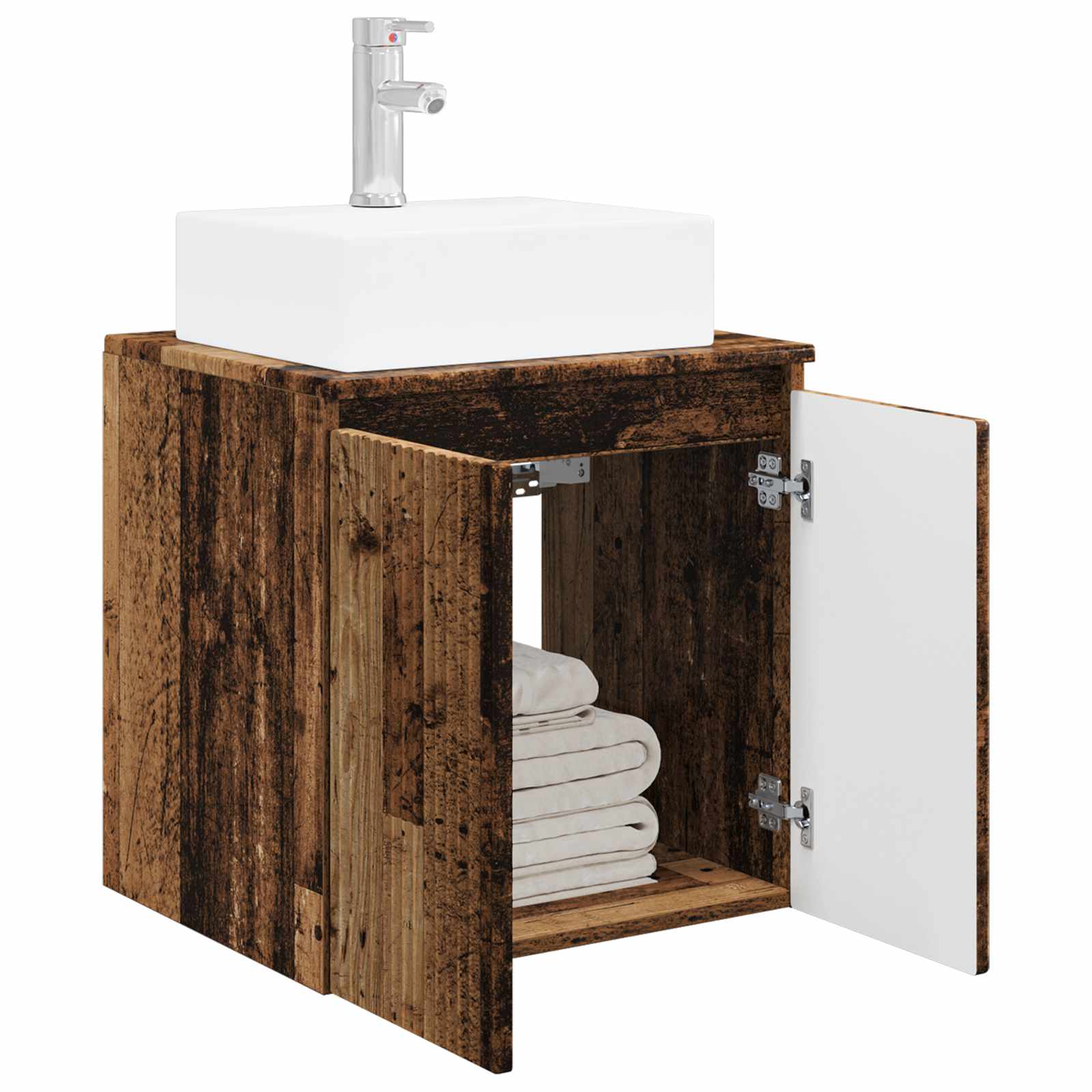 Umivaonik s policom Staro drvo 49,5 x 41 x 62,5 cm