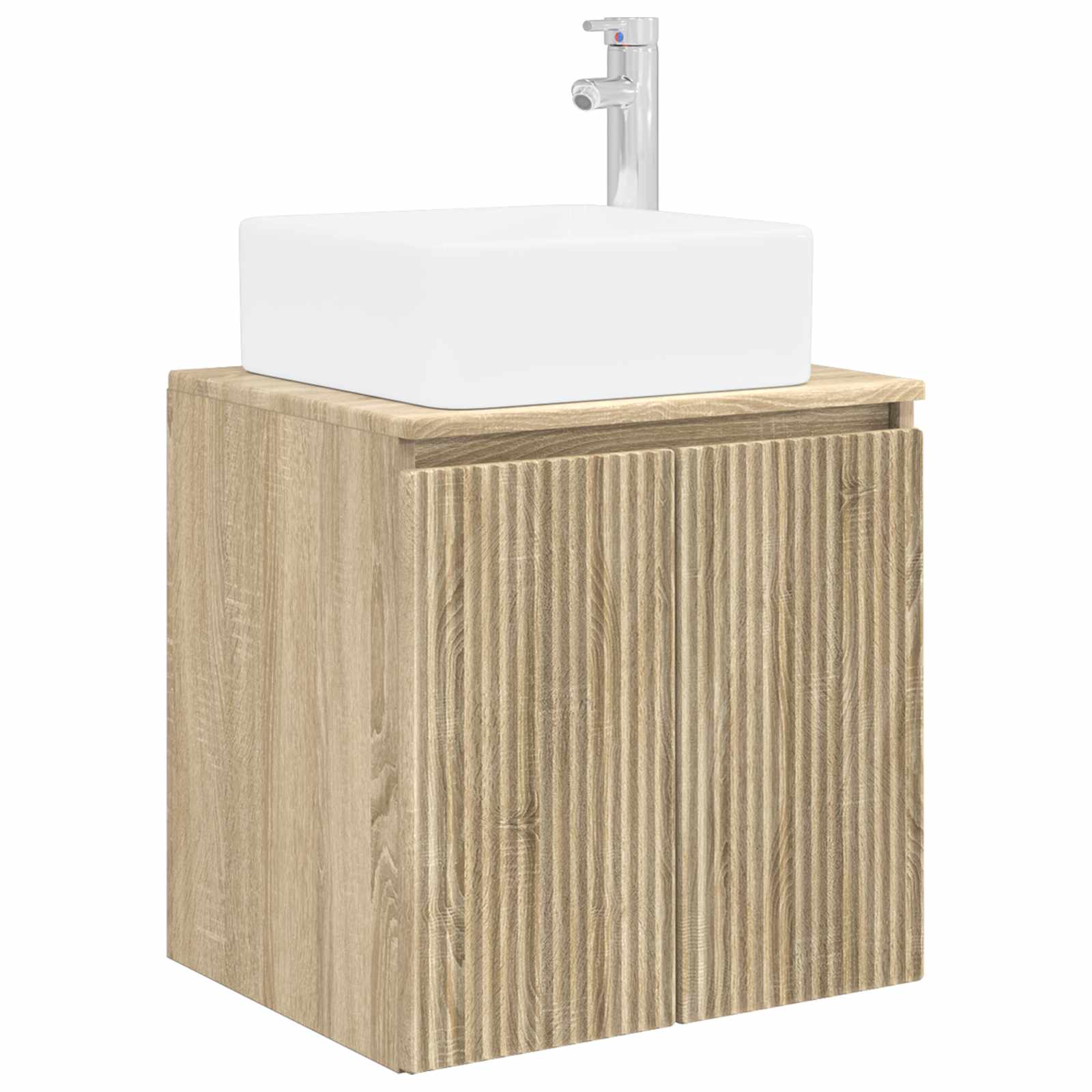 Umivaonik s policom Hrast sonoma 53 x 35 x 63 cm