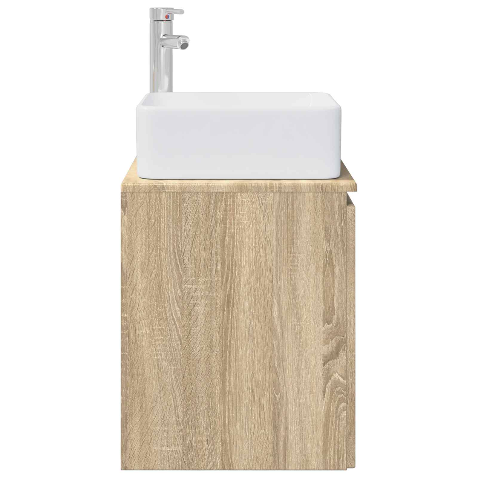 Umivaonik s policom Hrast sonoma 53 x 35 x 63 cm