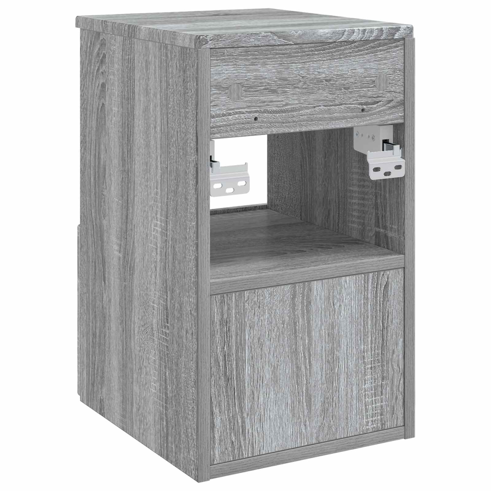 Kupaonski ormar Siva Sonoma 30 x 35 x 50 cm Konstruirano drvo