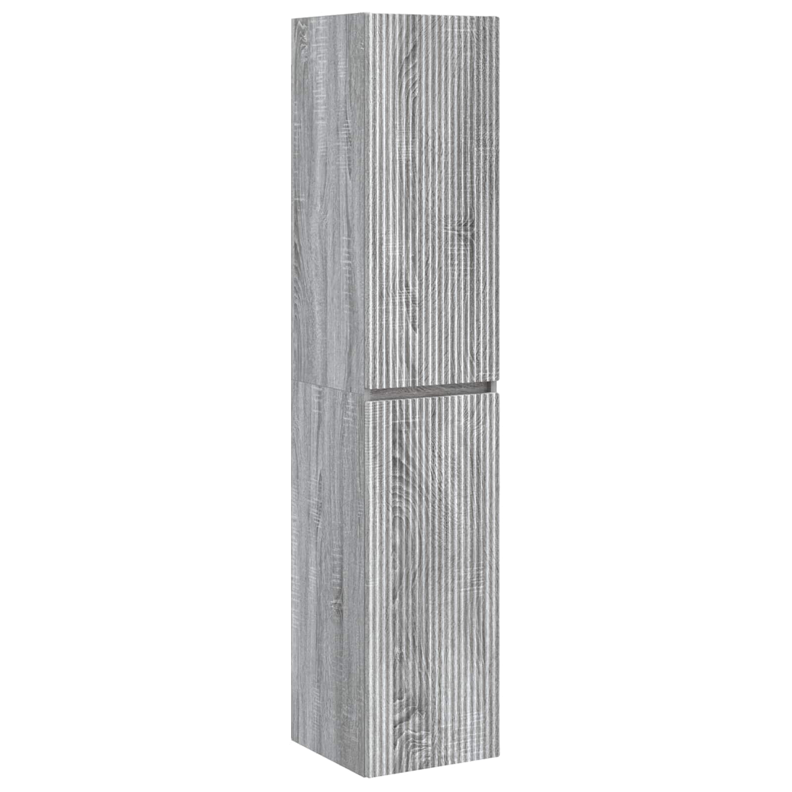 Ormar za Kupaonicu na Zidu Siva Sonoma 33 x 34,5 x 160 cm