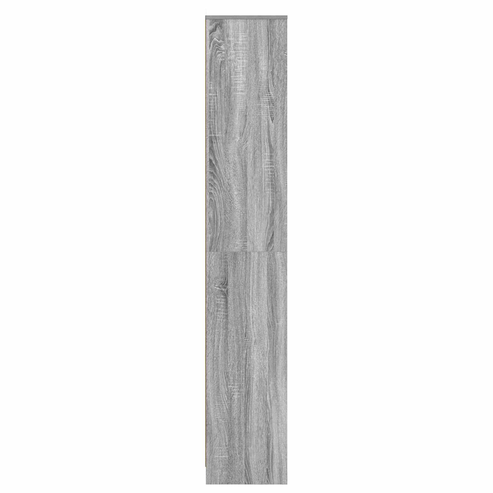 Kupaonski ormar Siva Sonoma 30 x 33 x 190 cm Konstruirano drvo