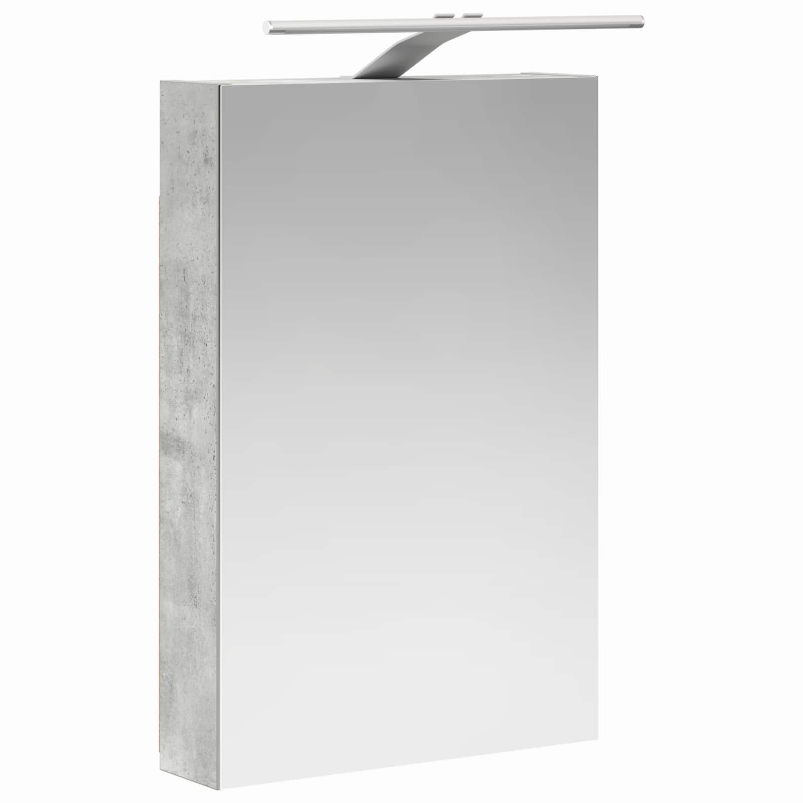 Set ormarića za kupaonicu 5 pcs Betonska siva