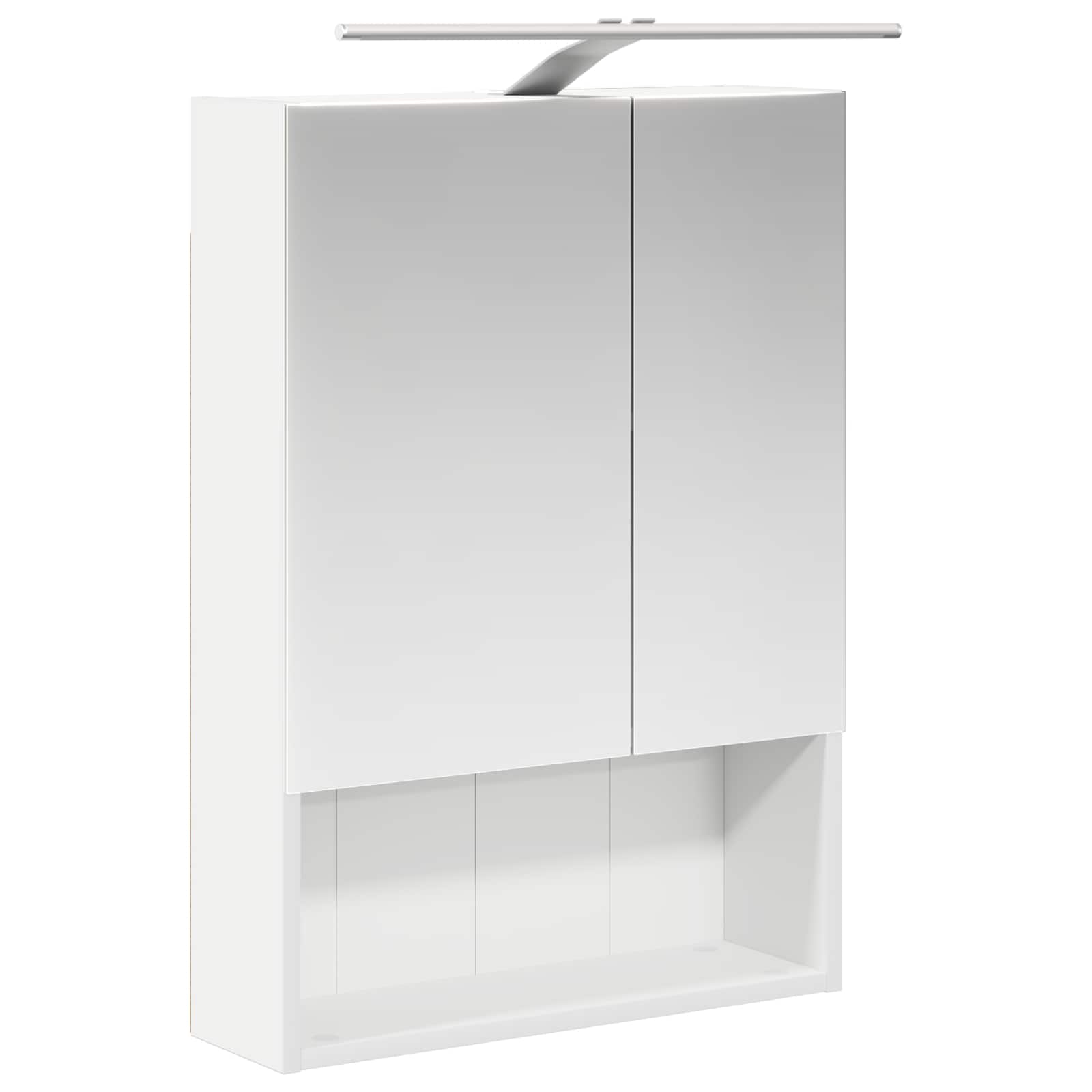 Set ormarića za kupaonicu 5 pcs Bijela 50 x 14,5 x 70 cm