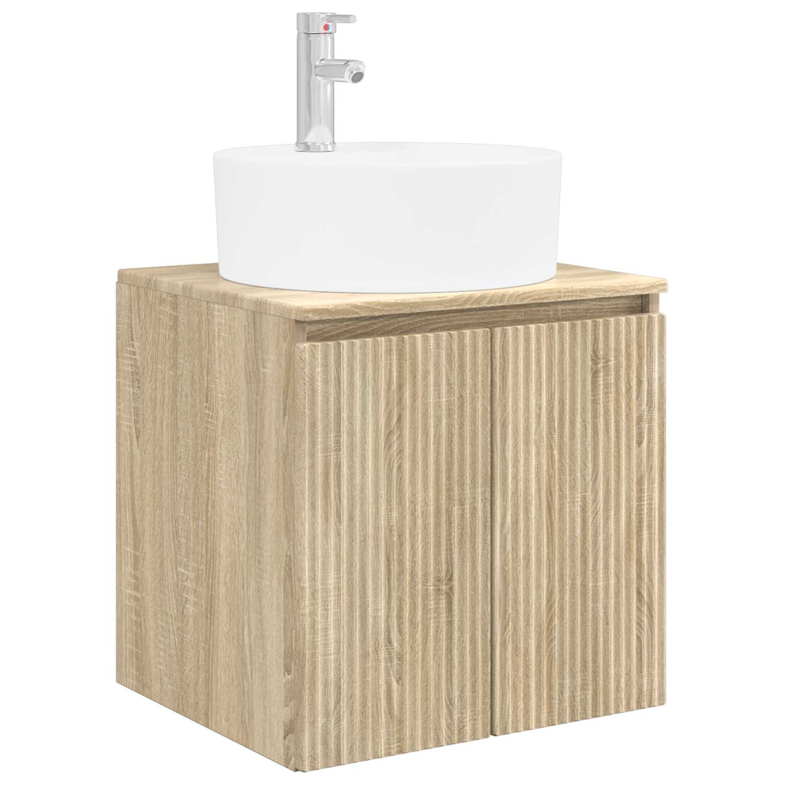 Set ormarića za kupaonicu 5 pcs Hrast sonoma Konstruirano drvo