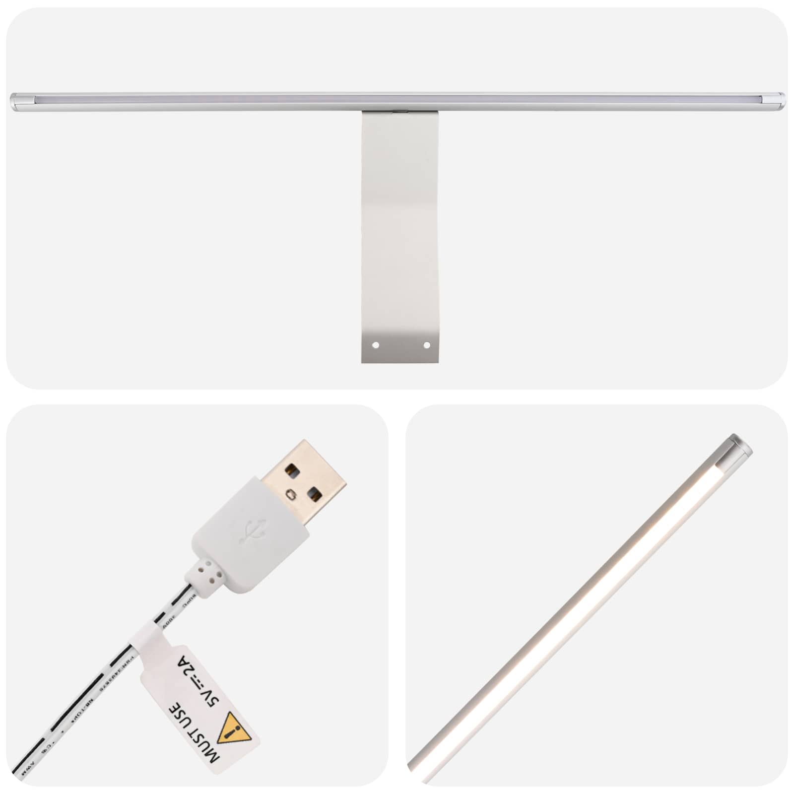 Set ormarića za kupaonicu 4 pcs Siva Sonoma Konstruirano drvo