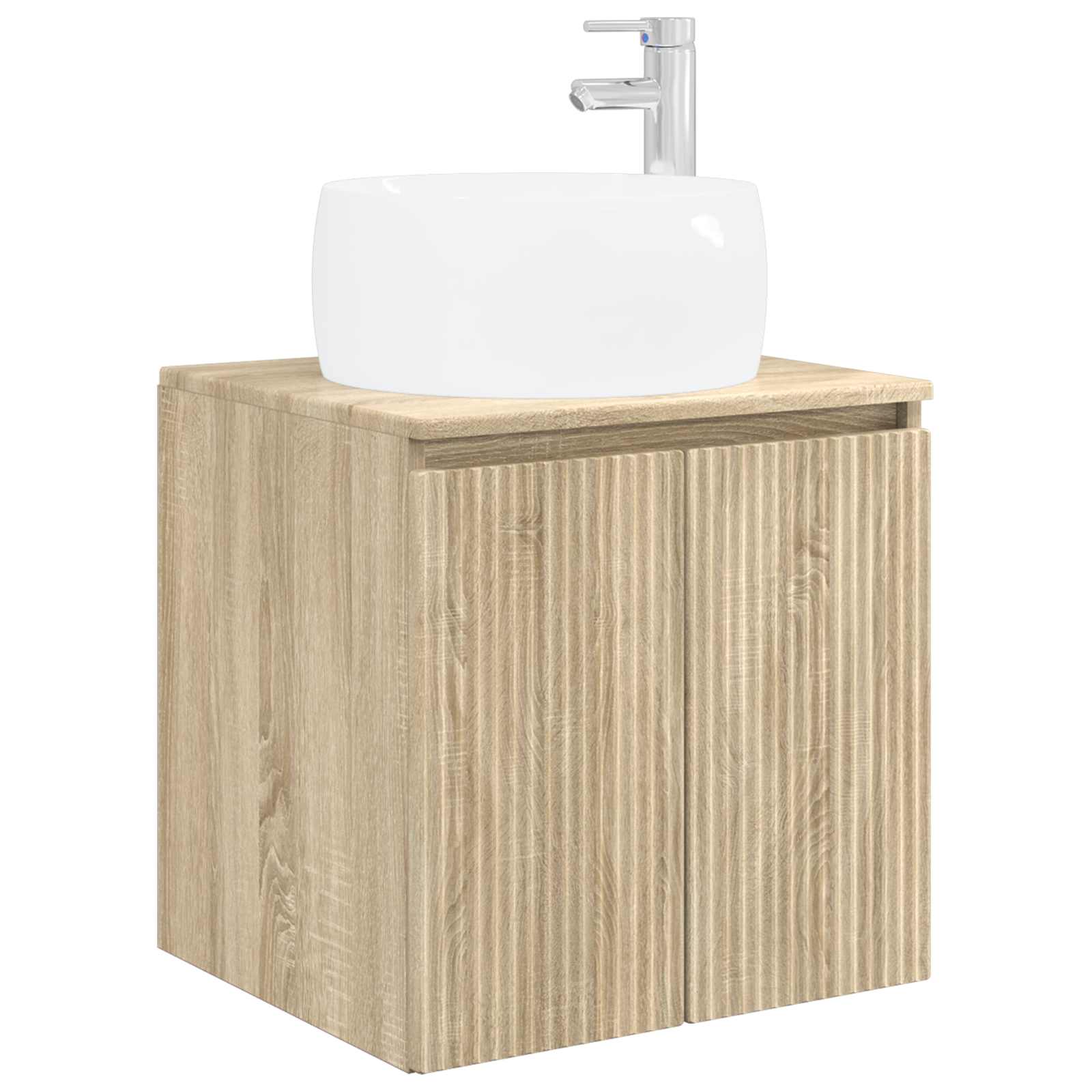 Set ormarića za kupaonicu 5 pcs Hrast sonoma Konstruirano drvo