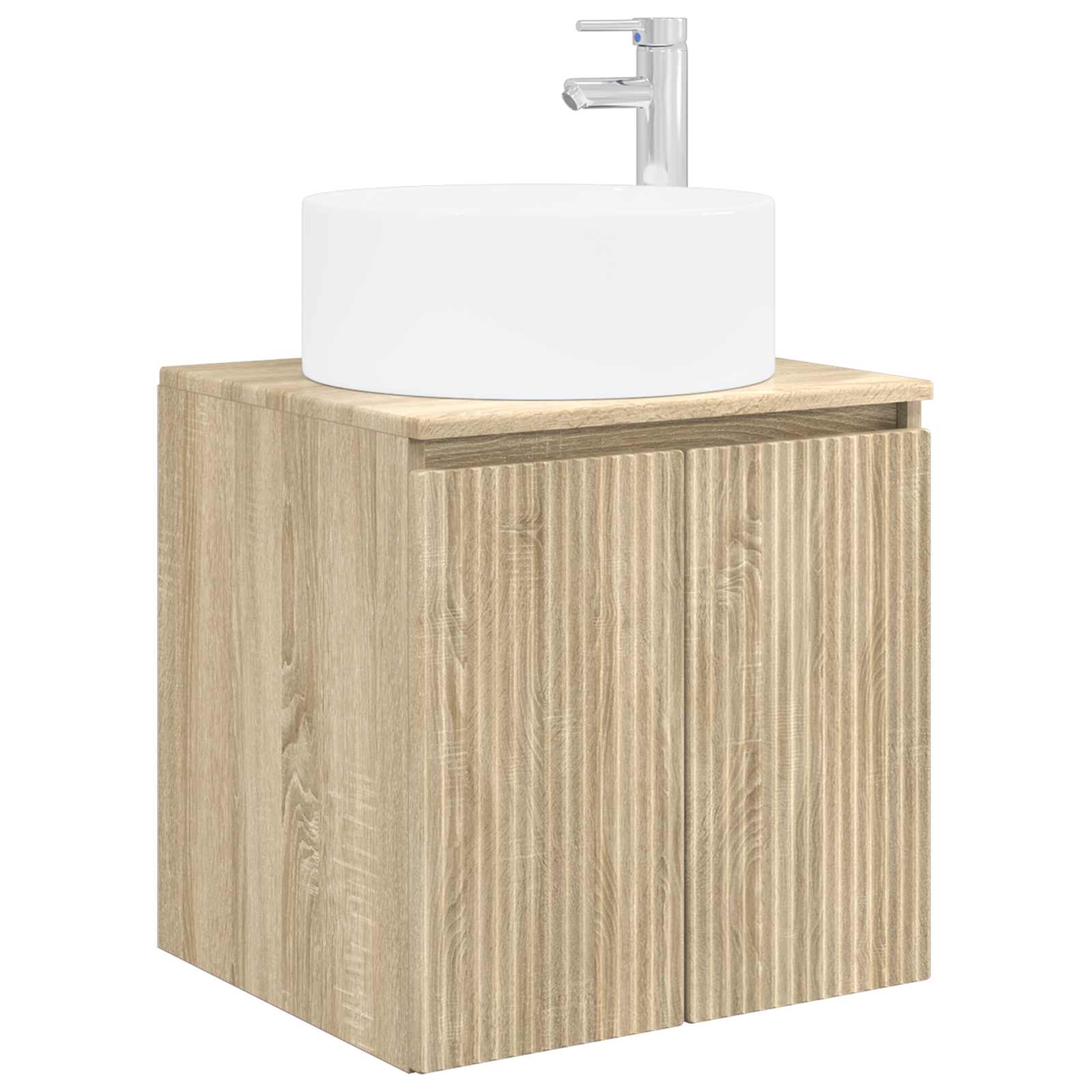 Set ormarića za kupaonicu 5 pcs Hrast sonoma Konstruirano drvo