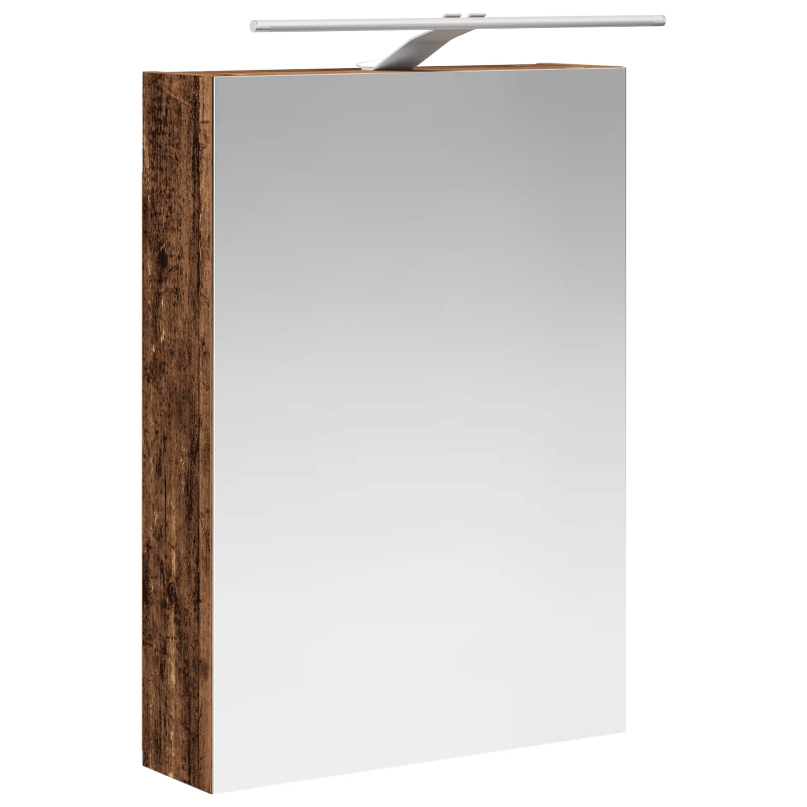 Set ormarića za kupaonicu 5 pcs Staro drvo 50 x 14,5 x 70 cm