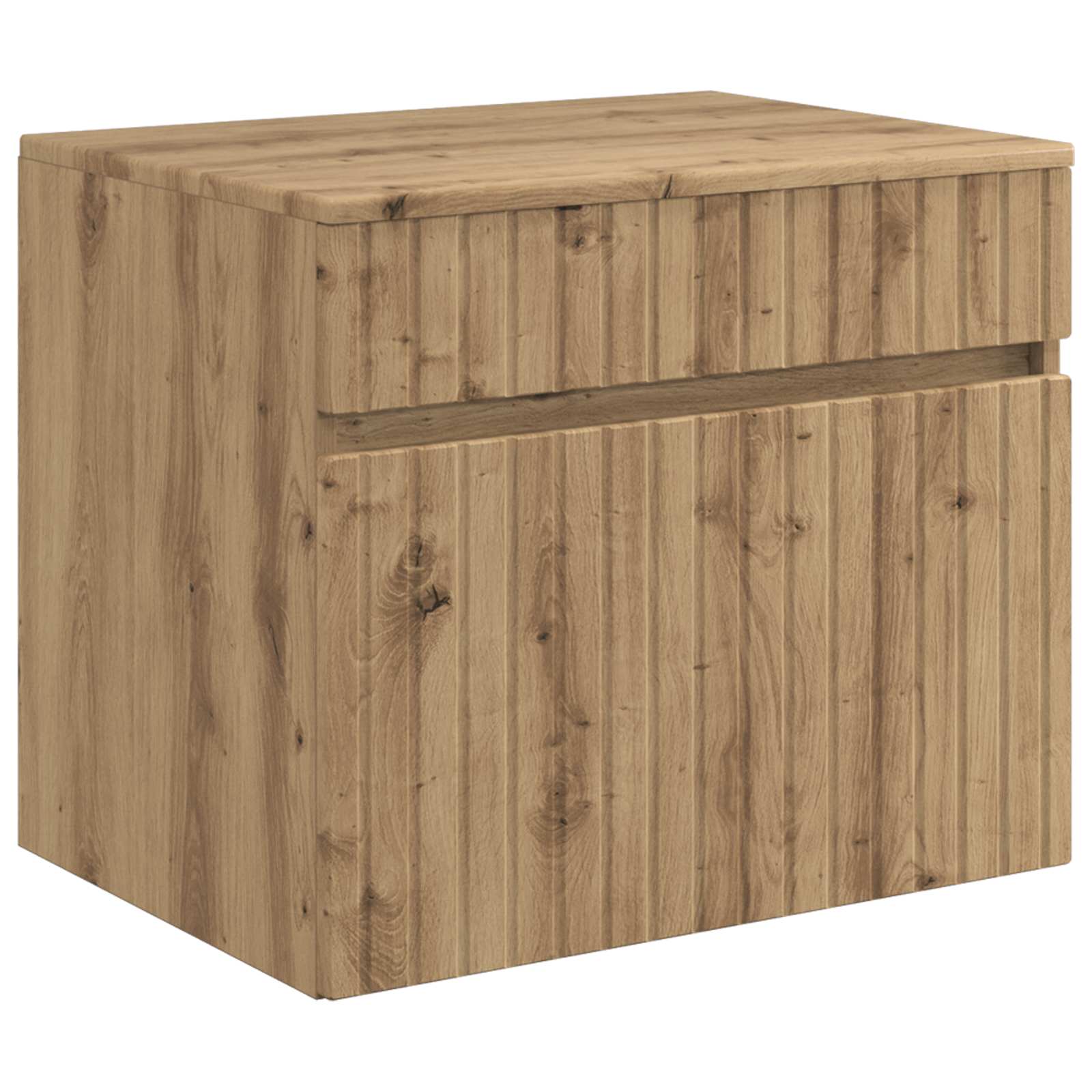 Set ormarića za kupaonicu 5 pcs Hrast artisan 50 x 14,5 x 70 cm