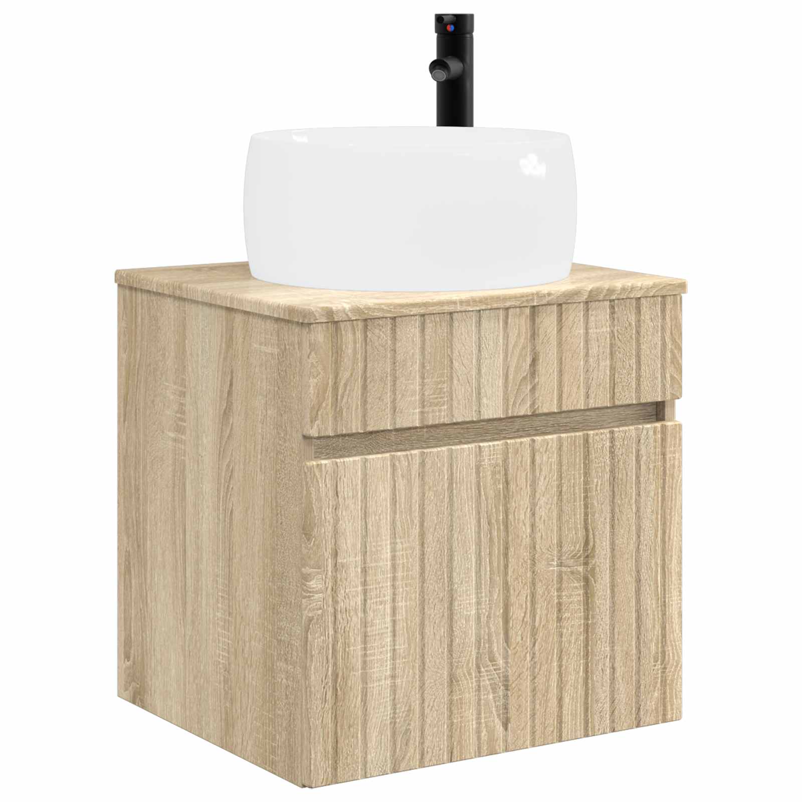 Set ormarića za kupaonicu 5 pcs Hrast sonoma 53 x 15,5 x 70 cm
