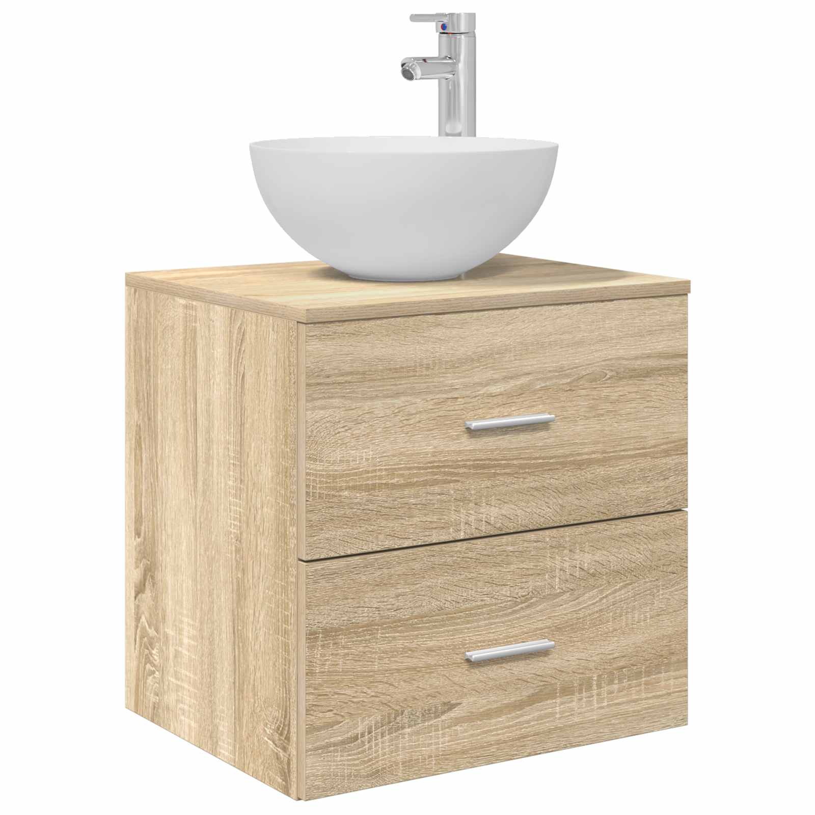 Set namještaja za kupaonicu 4 pcs Hrast sonoma