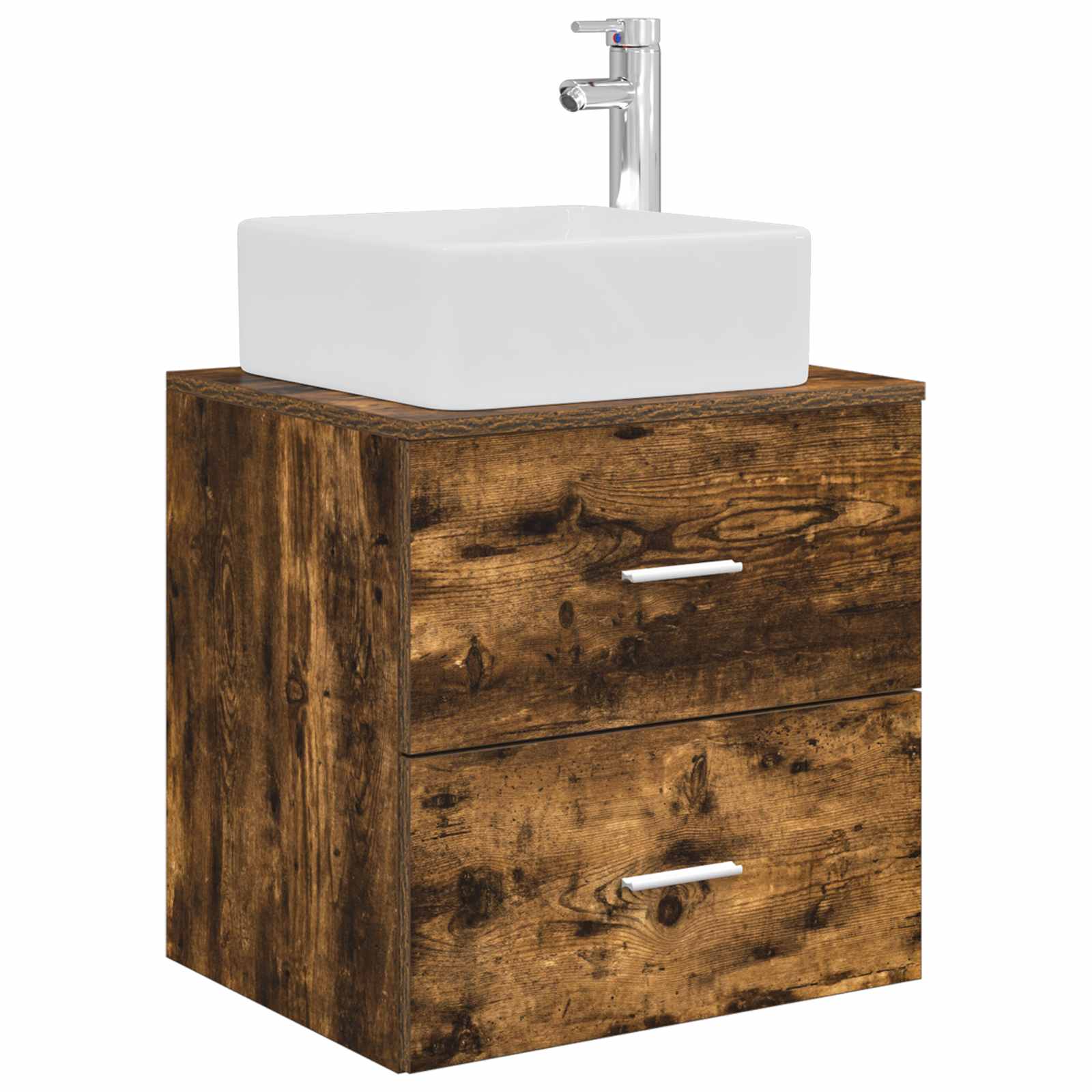 Set namještaja za kupaonicu 5 pcs Dimljeni hrast