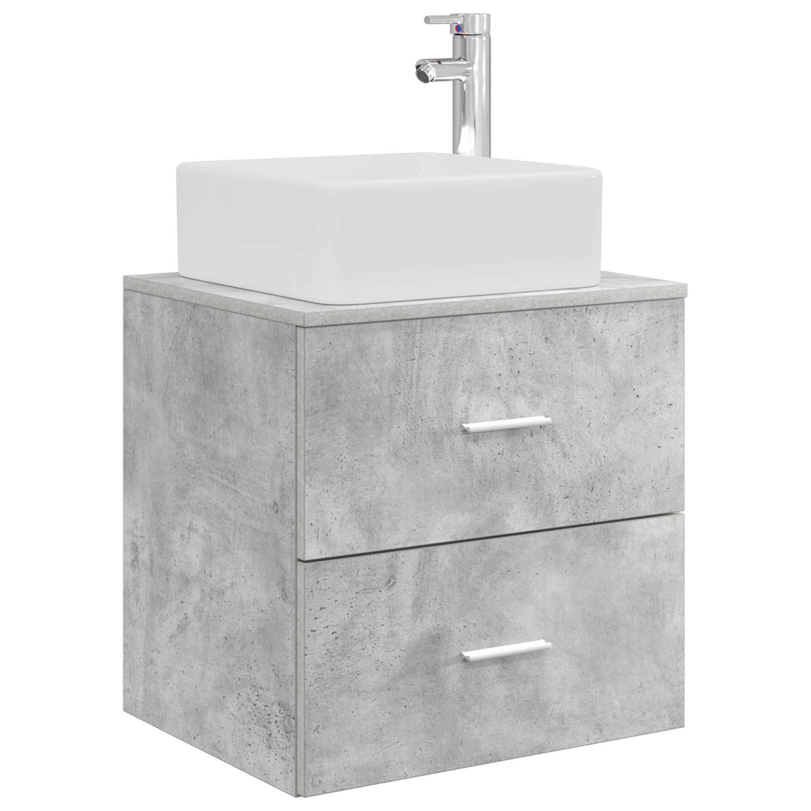 Set namještaja za kupaonicu 5 pcs Betonska siva
