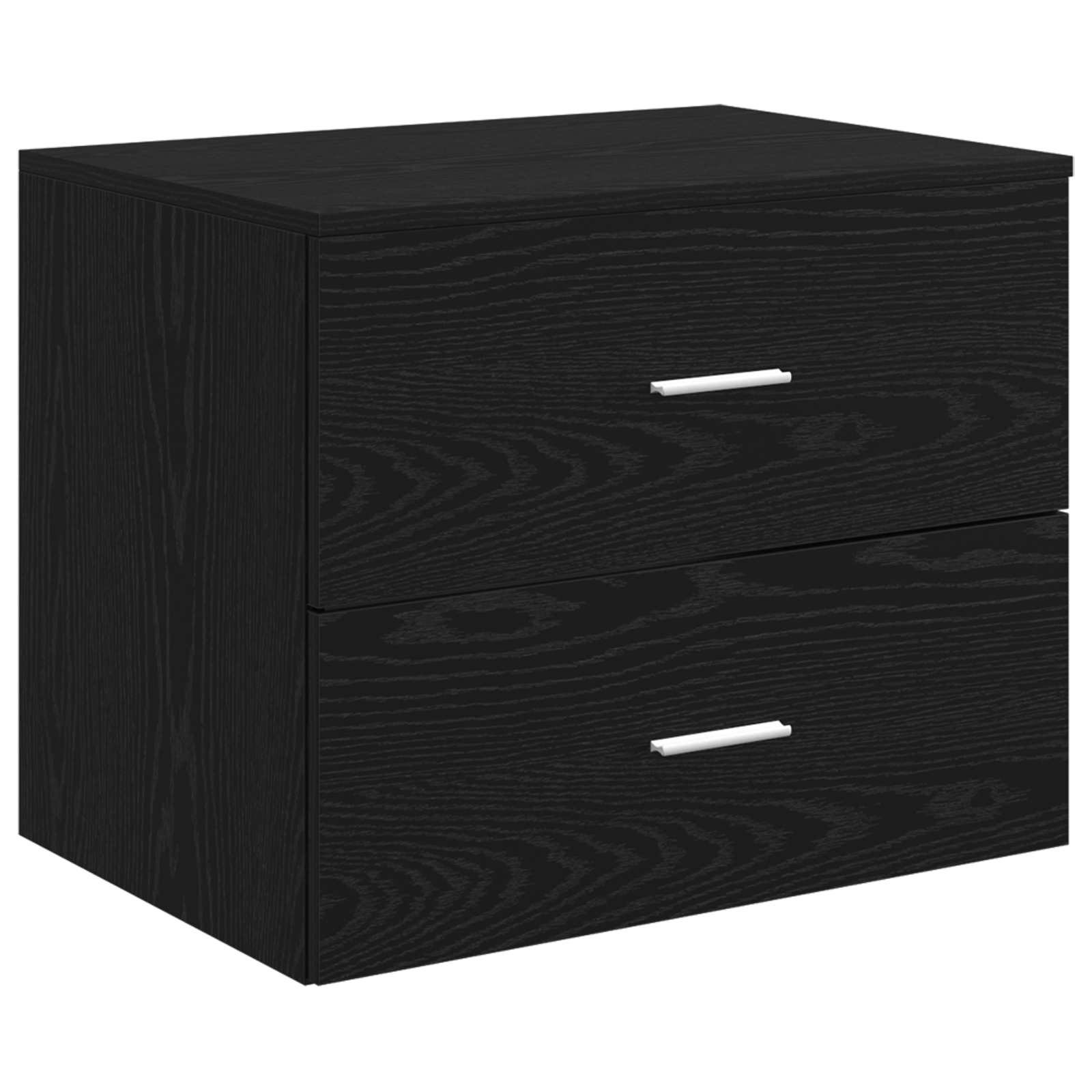 Set namještaja za kupaonicu 5 pcs Crni hrast