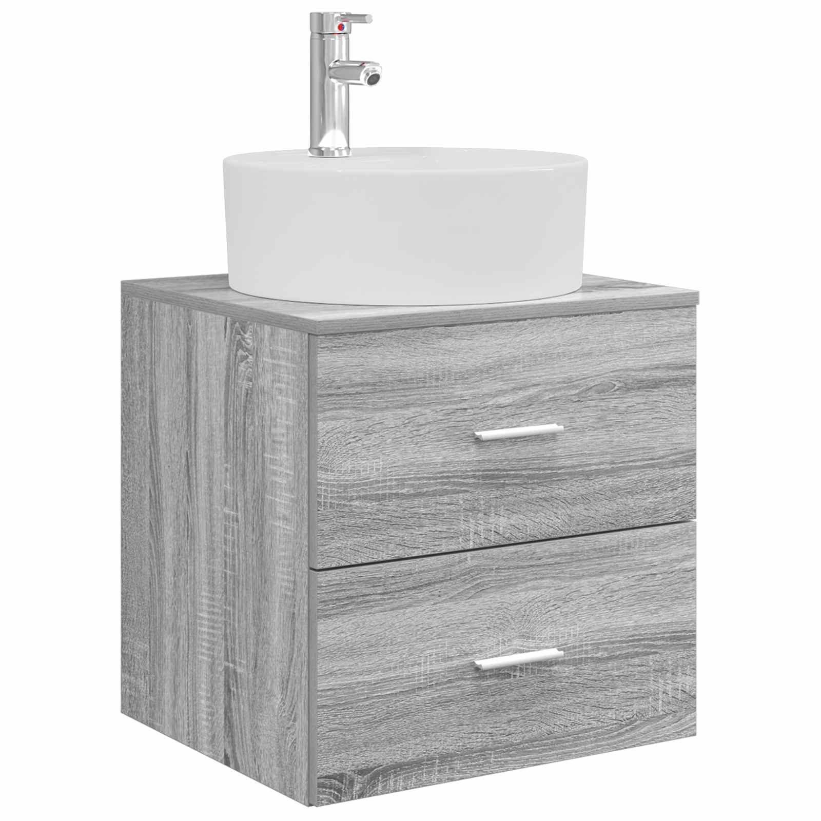 Set namještaja za kupaonicu 5 pcs Siva Sonoma