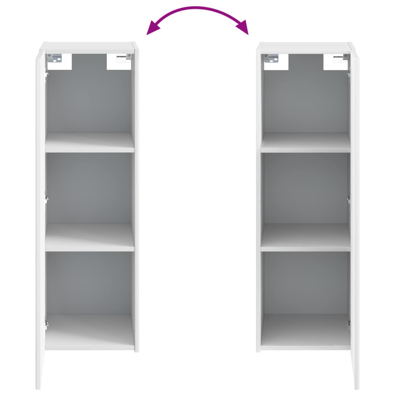Set namještaja za kupaonicu 6 pcs Bijela