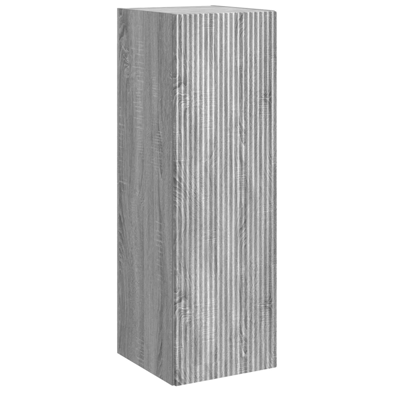 Set ormarića za kupaonicu 5 pcs Siva Sonoma 50 x 14,5 x 70 cm