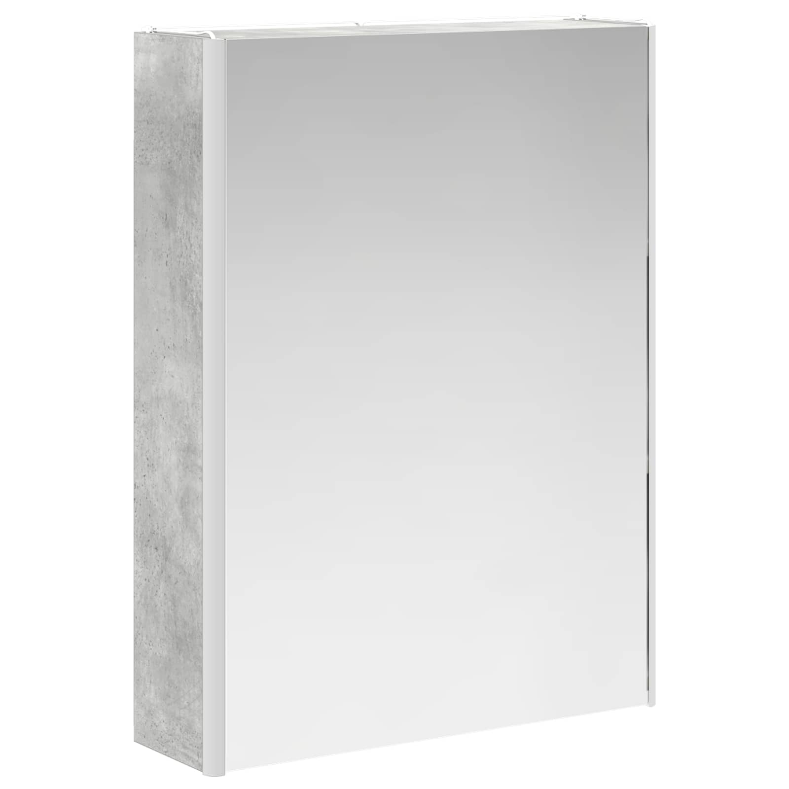 Set ormarića za kupaonicu 5 pcs Betonska siva 53 x 15,5 x 70 cm