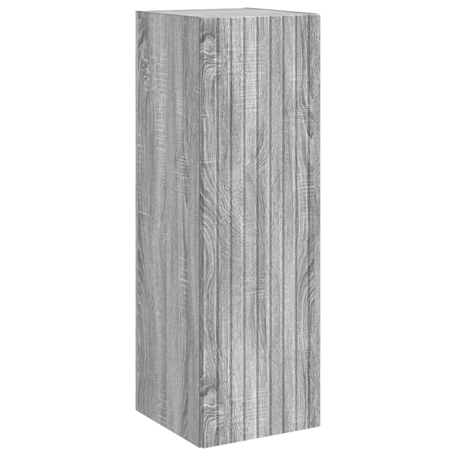 Set ormarića za kupaonicu 5 pcs Siva Sonoma 40 x 10,5 x 60,5 cm