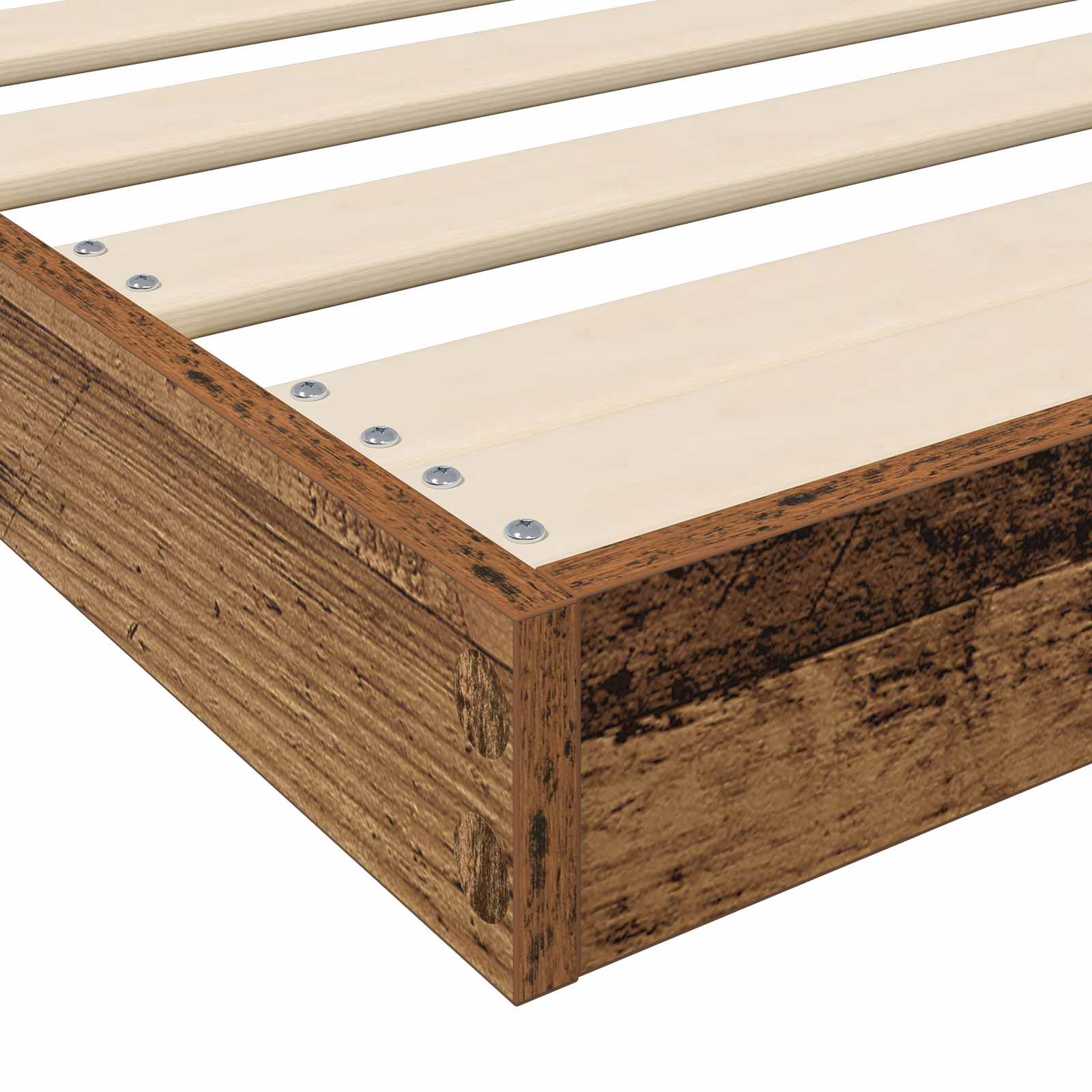 Krevet s daskama Staro drvo 100 x 200 cm Konstruirano drvo