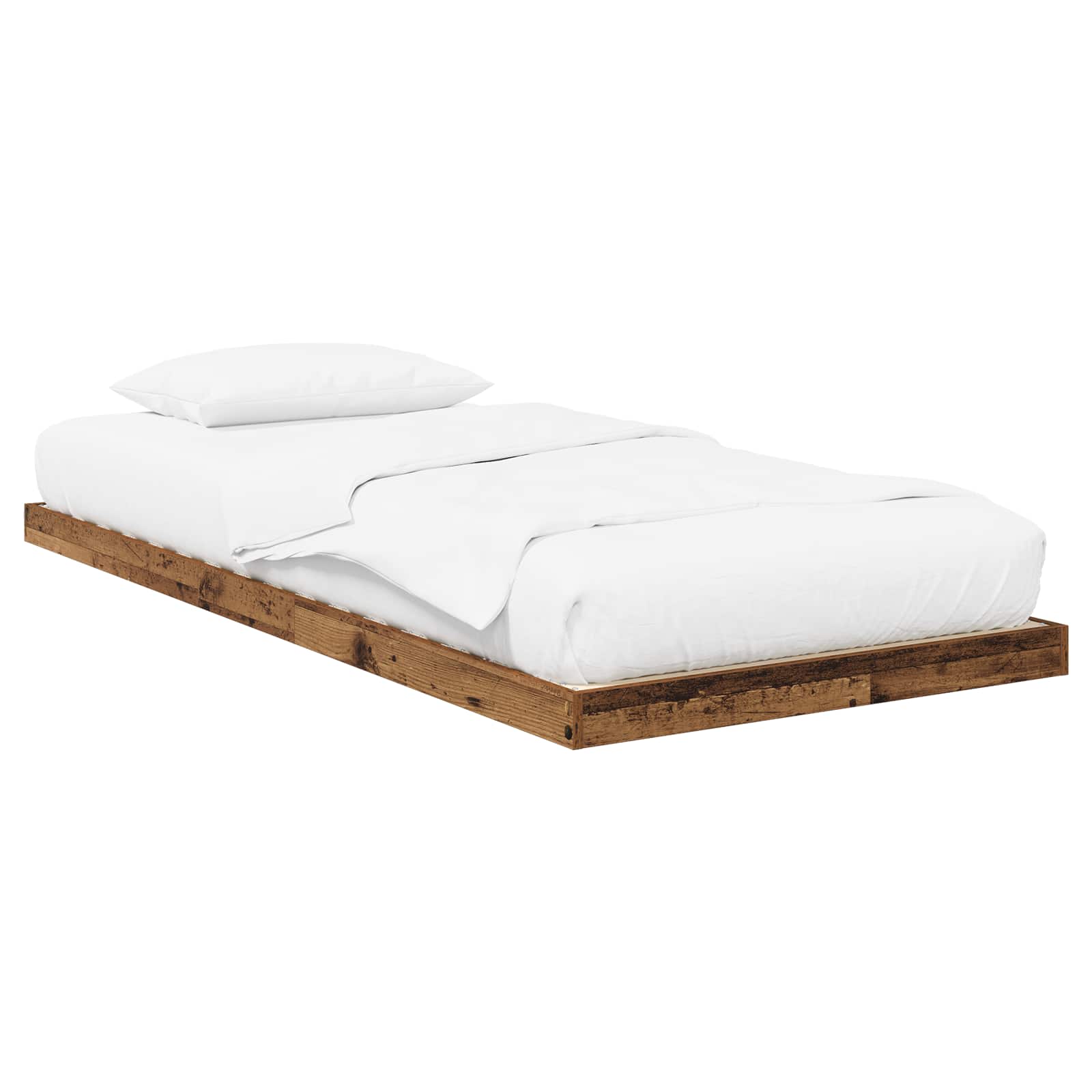 Krevet s daskama Staro drvo 100 x 200 cm Konstruirano drvo