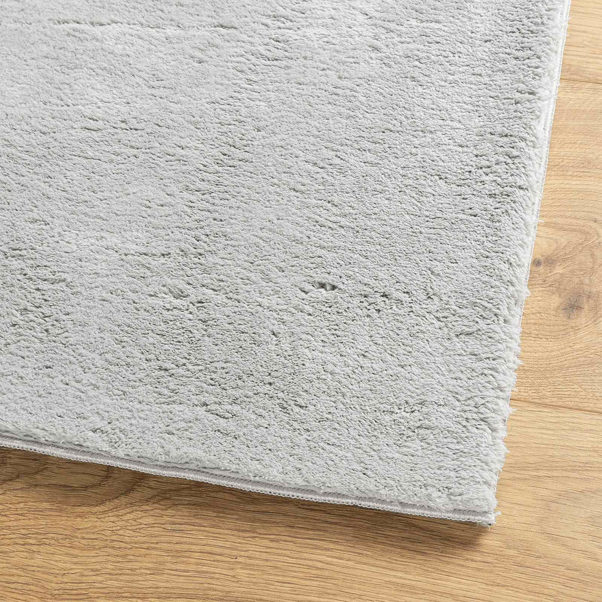 Tepih HUARTE Siva 80 x 400 cm 100% poliester Ravna
