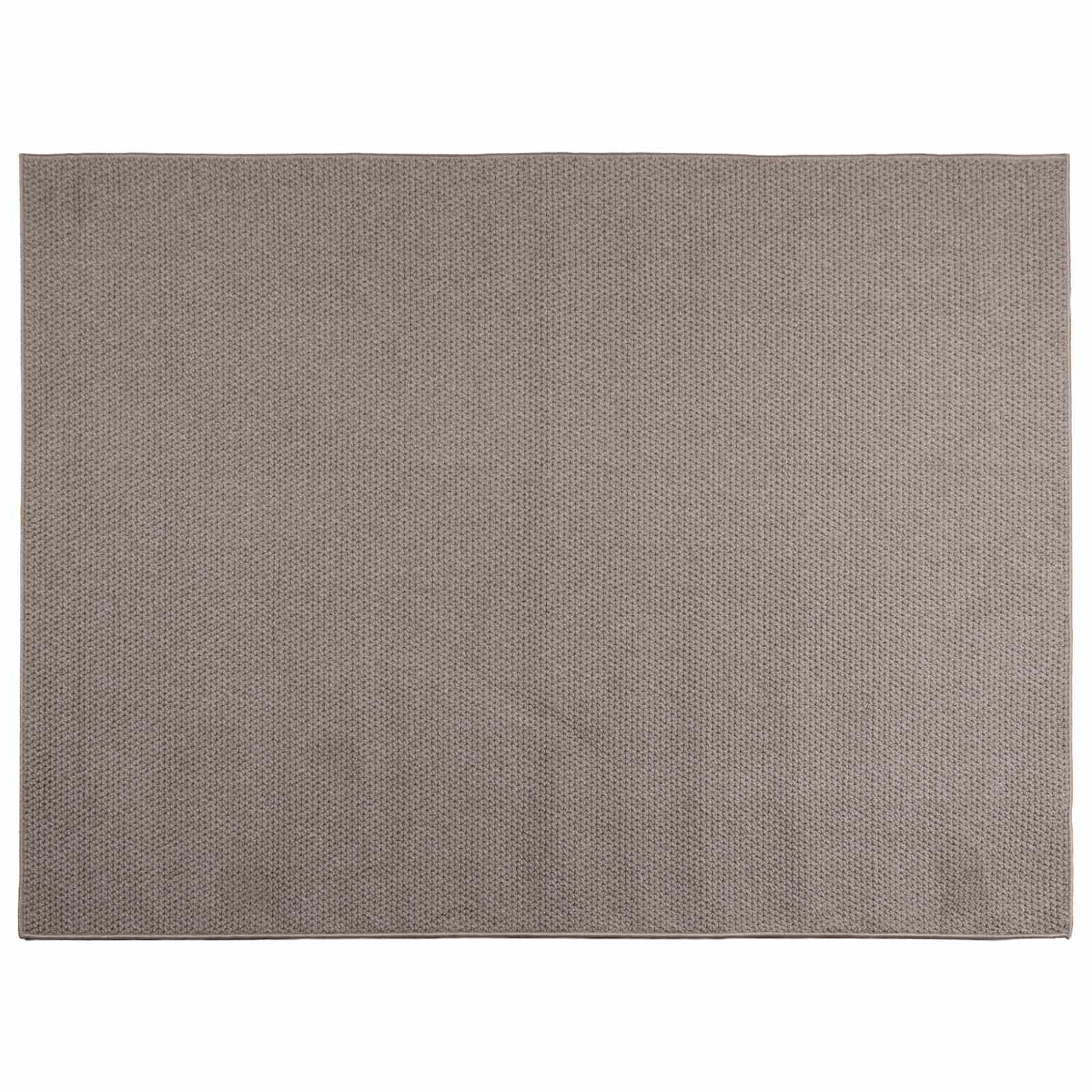 Tepisi za područja LUGO Sivo-smeđa 140 x 200 cm Poliester