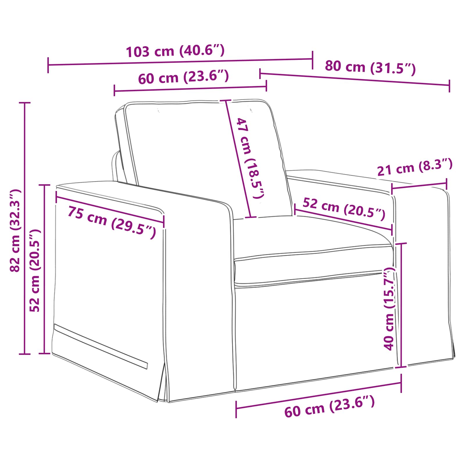 Set sofe 2 pcs Plava 162 x 80 x 82 cm tkanina