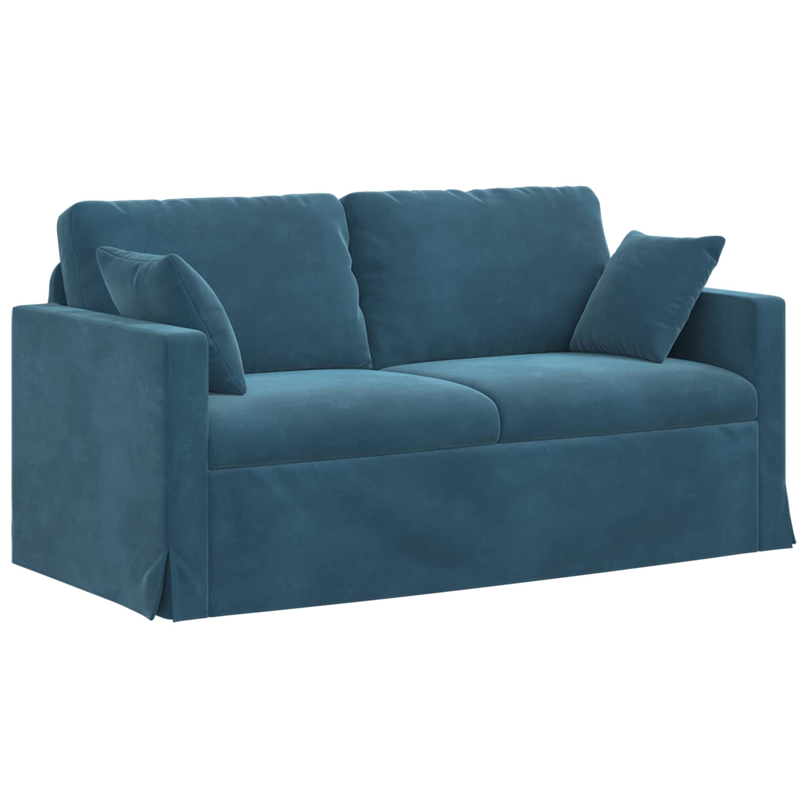 Set sofe 2 pcs Plava 158 x 78 x 80 cm Baršun