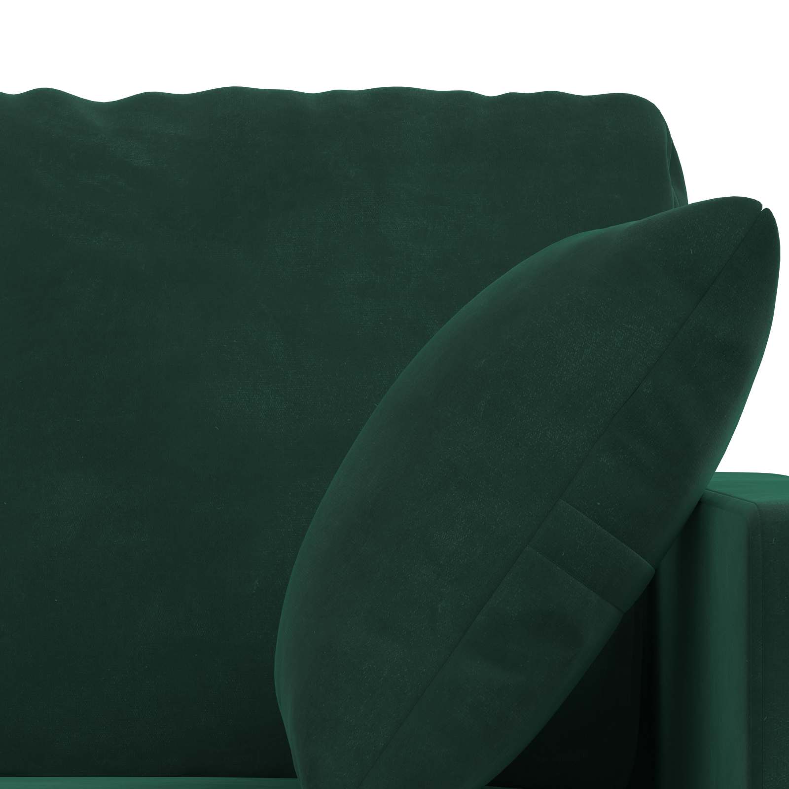 Set sofe 2 pcs Tamnozelena 228 x 78 x 80 cm Baršun