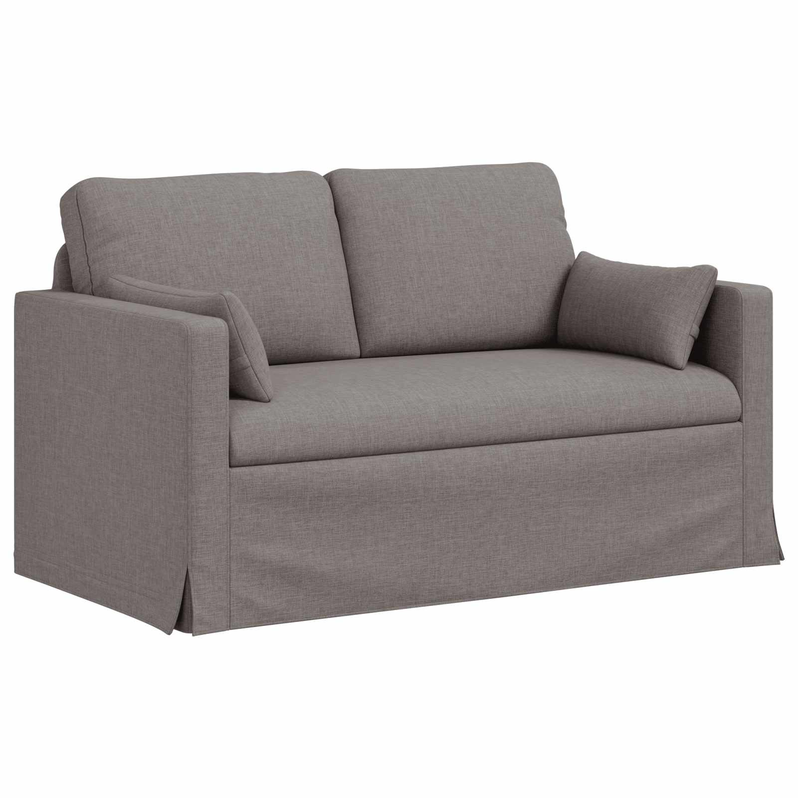 Sofa Sivo-smeđa 139 x 78 x 80 cm tkanina