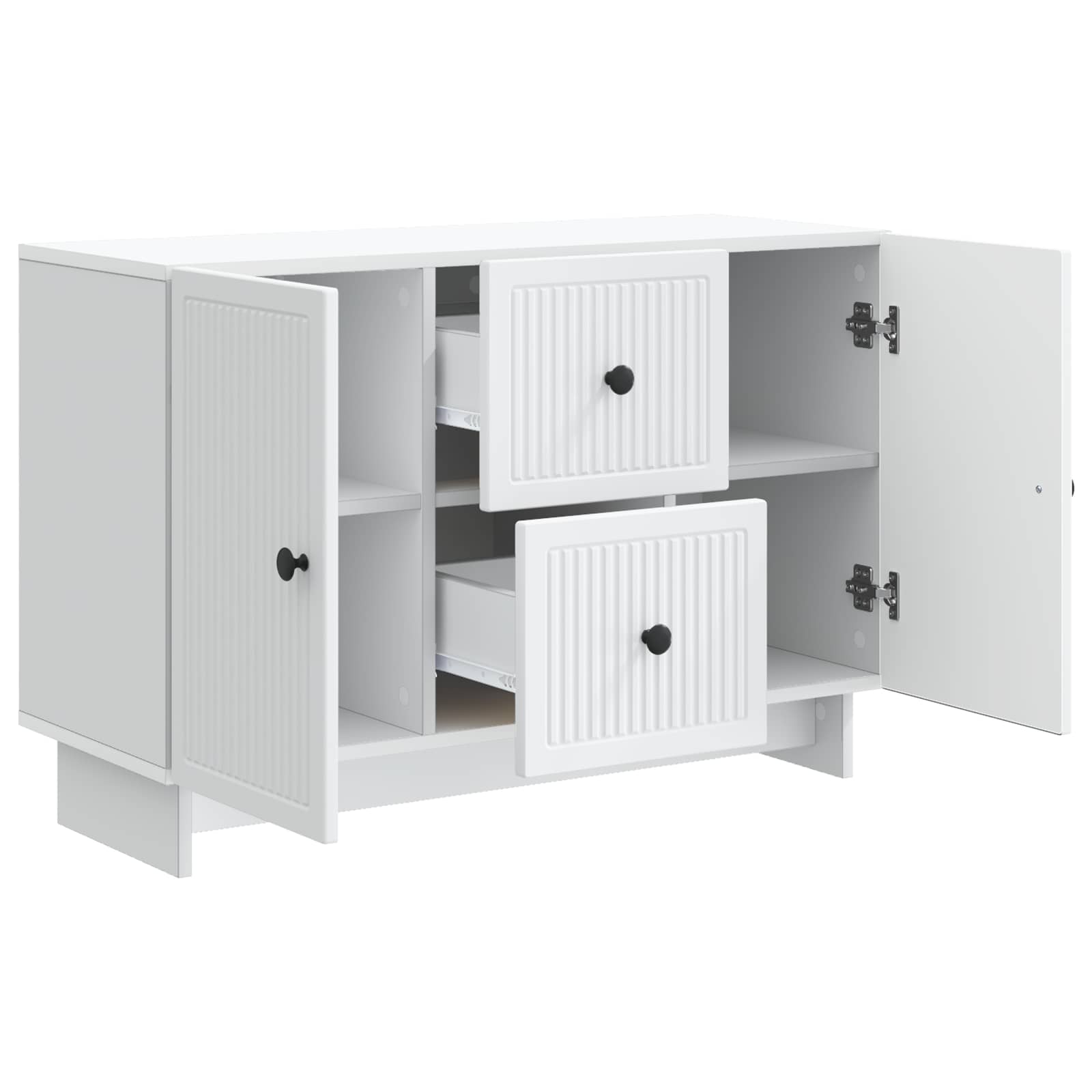 Kreveta s ladicama Bijela 89 x 34,5 x 60 cm Konstruirano drvo