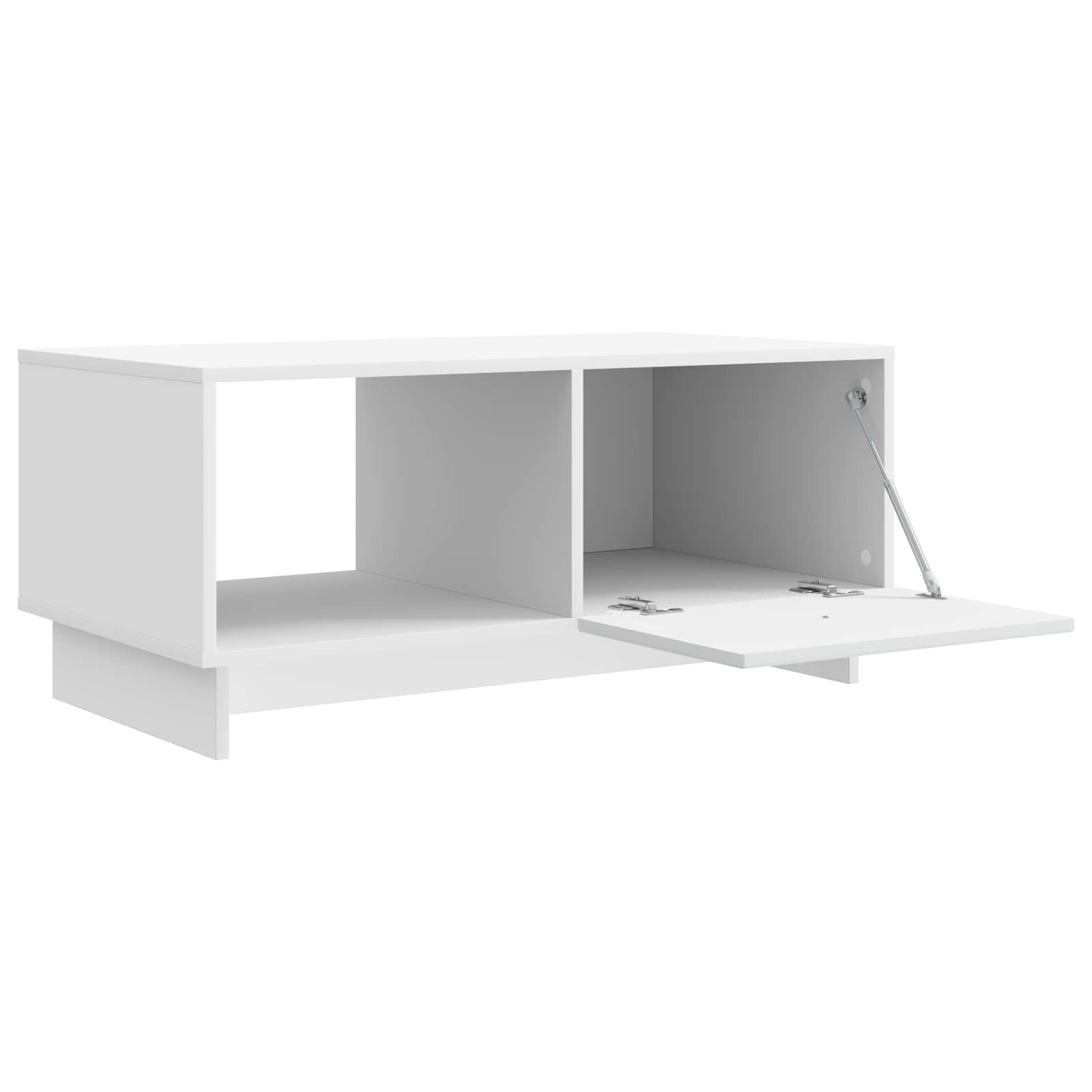 Kava Stol Bijela 90 x 50 x 40 cm Konstruirano drvo
