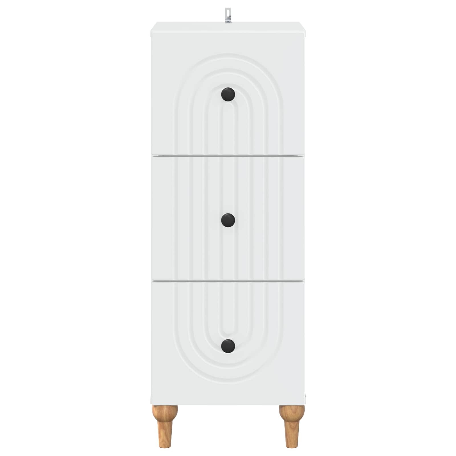 Ormar s ladicama Bijela 33 x 34,5 x 90 cm Konstruirano drvo