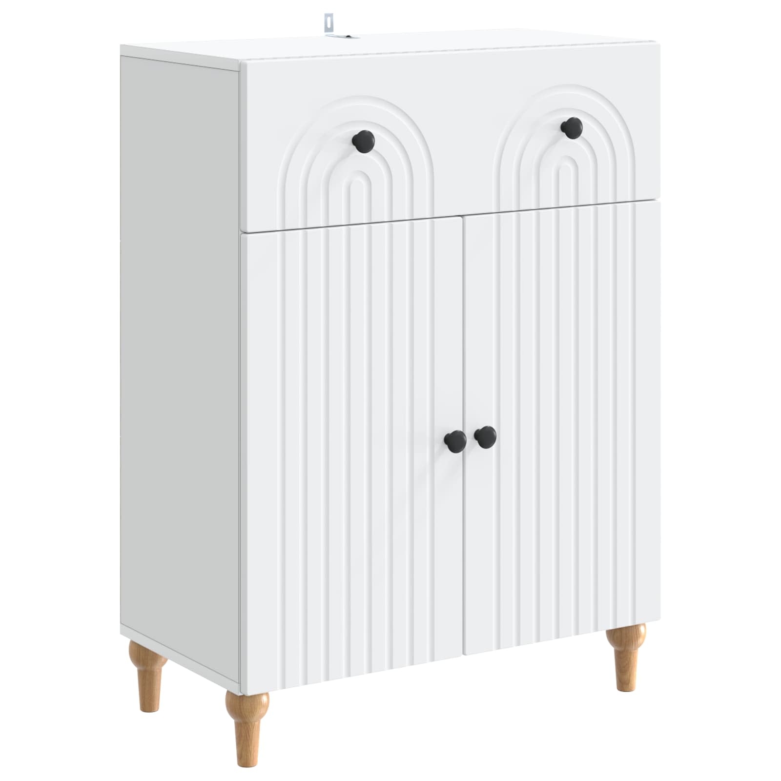Kreveta s ladicama Bijela 66 x 34,5 x 90 cm Konstruirano drvo