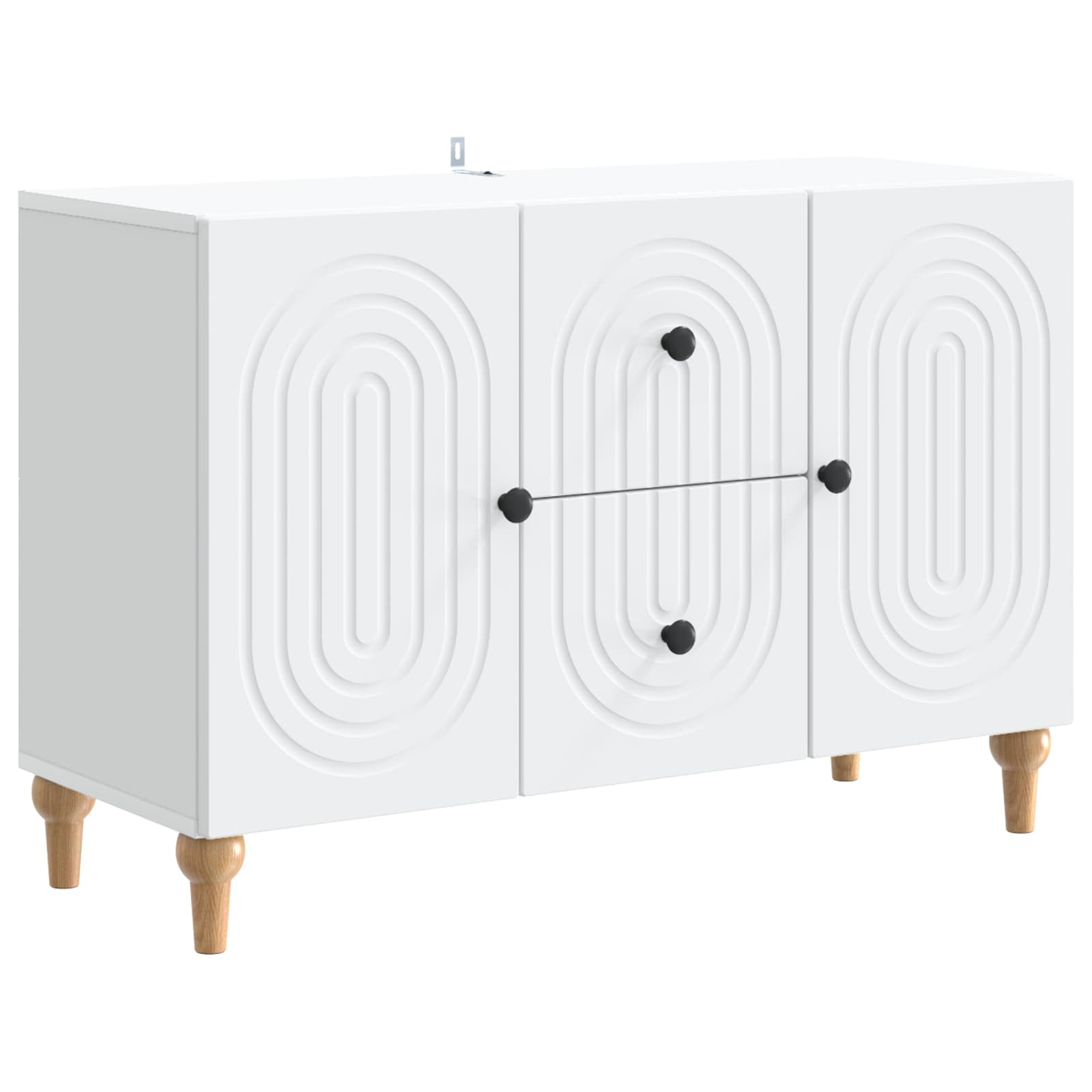 TV ormar s ladicama Bijela 89 x 34,5 x 60 cm Konstruirano drvo