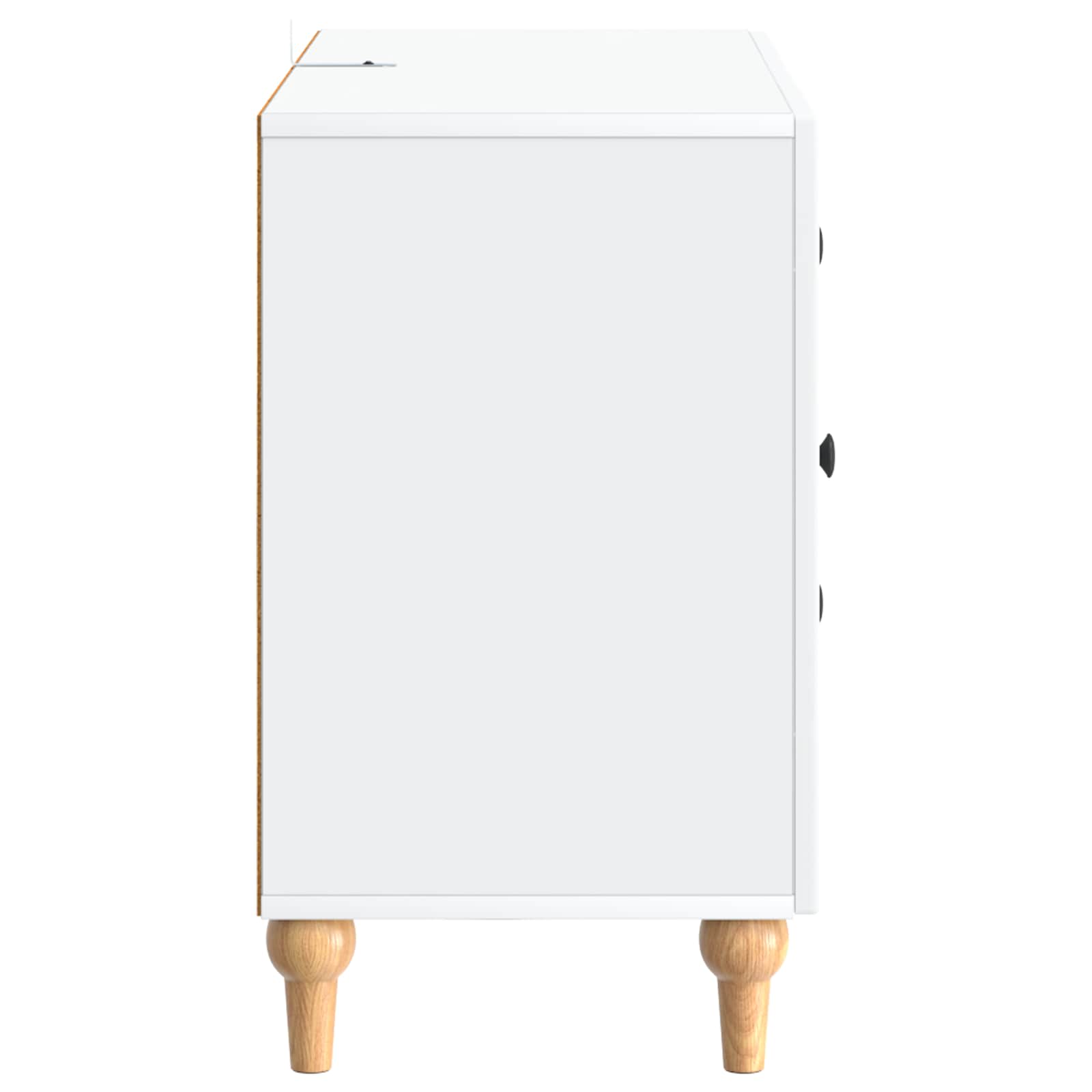 TV ormar s ladicama Bijela 89 x 34,5 x 60 cm Konstruirano drvo